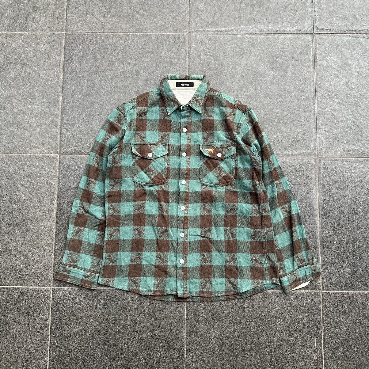 Issey Miyake Vintage Japanese Ne Net Issey Miyake Button Up Shirts Size US M / EU 48-50 / 2 - 1 Thumbnail