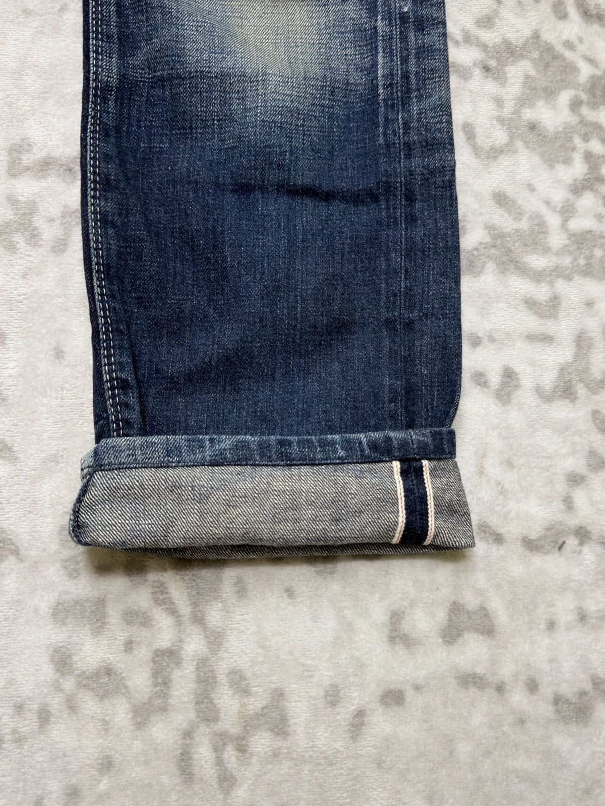 GOSTAR DE FUGA Vintage Gostar de Fuga Selvedge Claw Mark Whiskered Denim Size US 30 / EU 46 - 8 Thumbnail