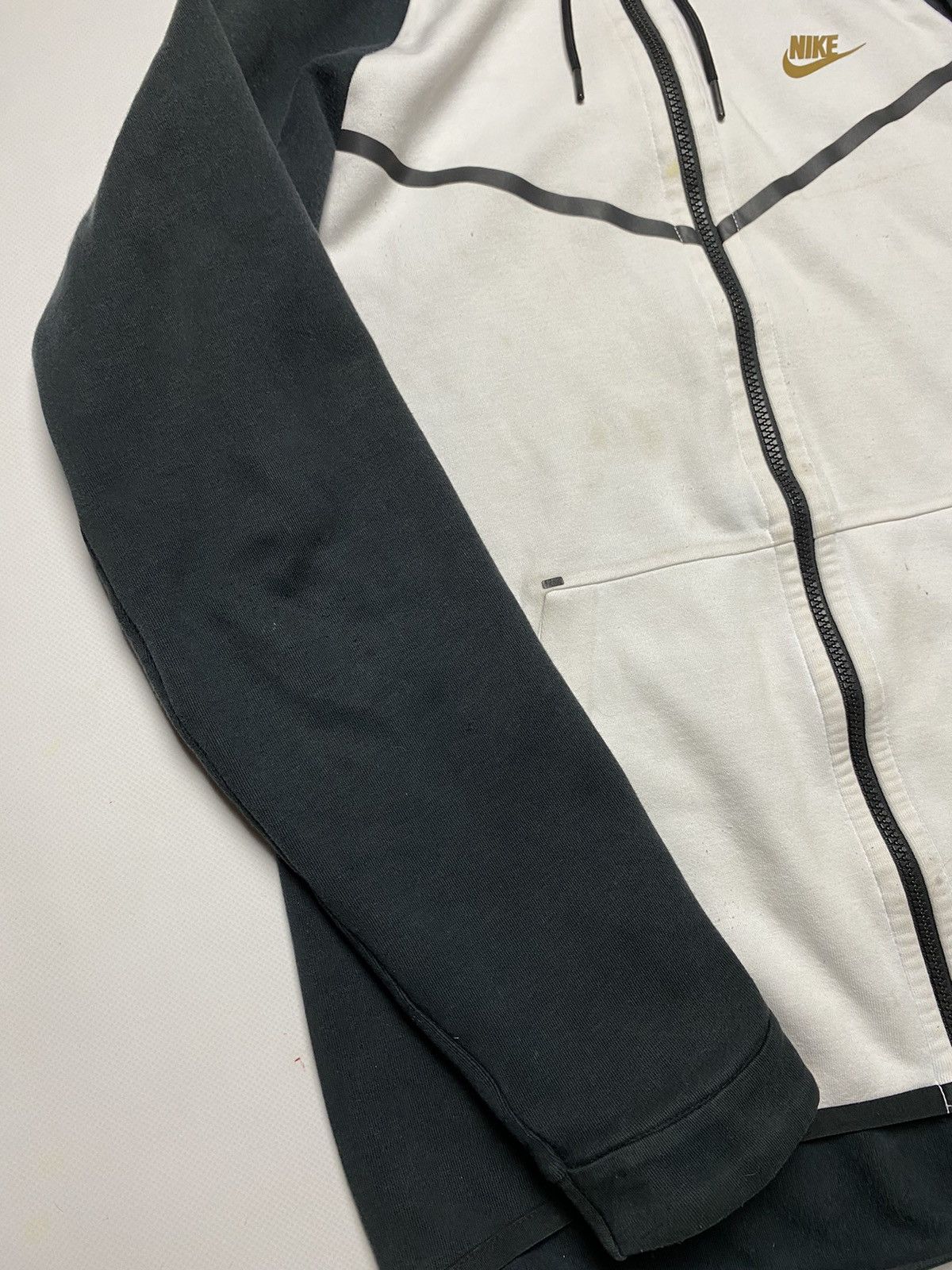 Nike × Vintage Nike tech fleece rare zip hoodie drill style Size US M / EU 48-50 / 2 - 7 Thumbnail