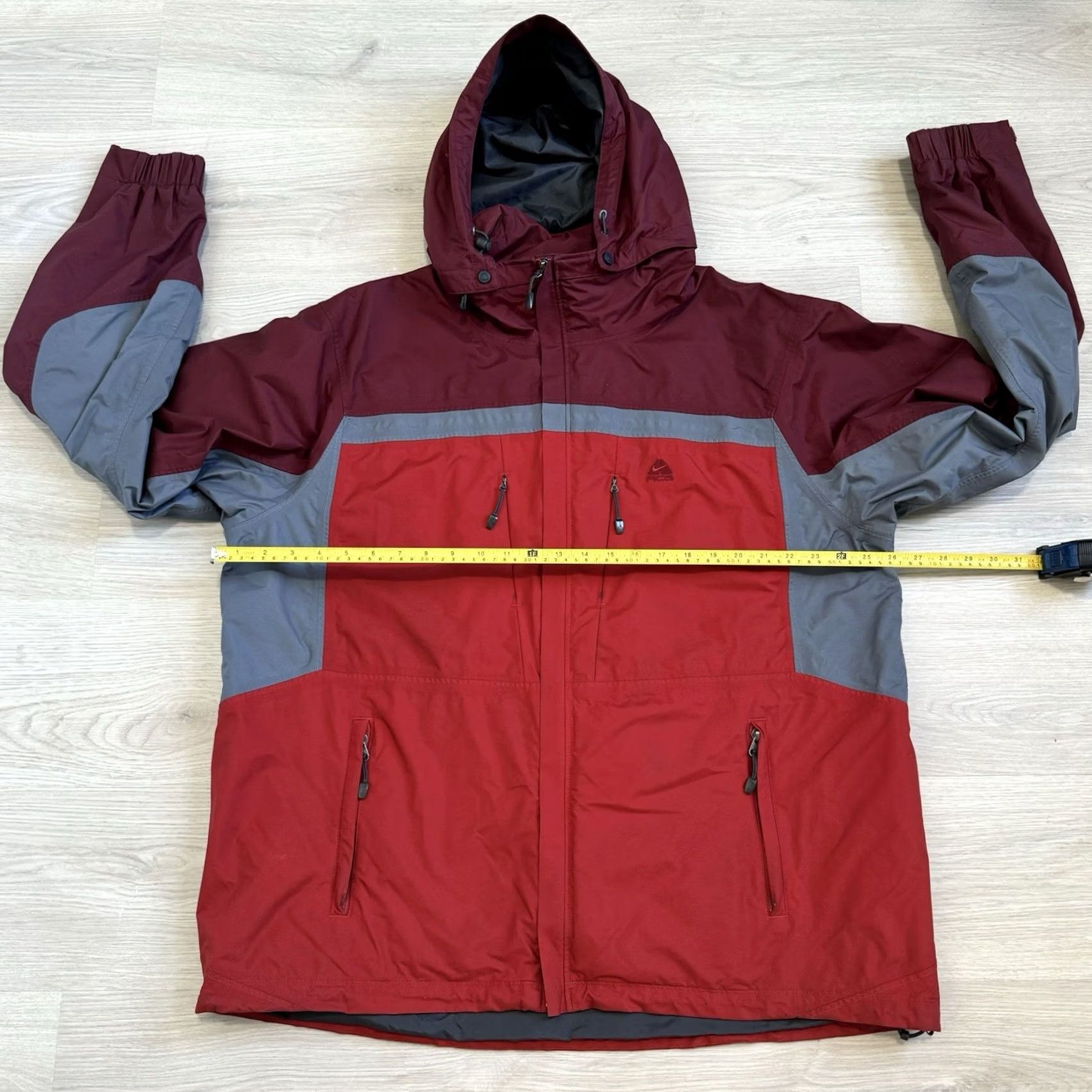 Nike VINTAGE Nike ACG Anorak Jacket XL Men Red Ski Snowboard Storm Fit 3 Devils Tower Size US XL / EU 56 / 4 - 7 Thumbnail