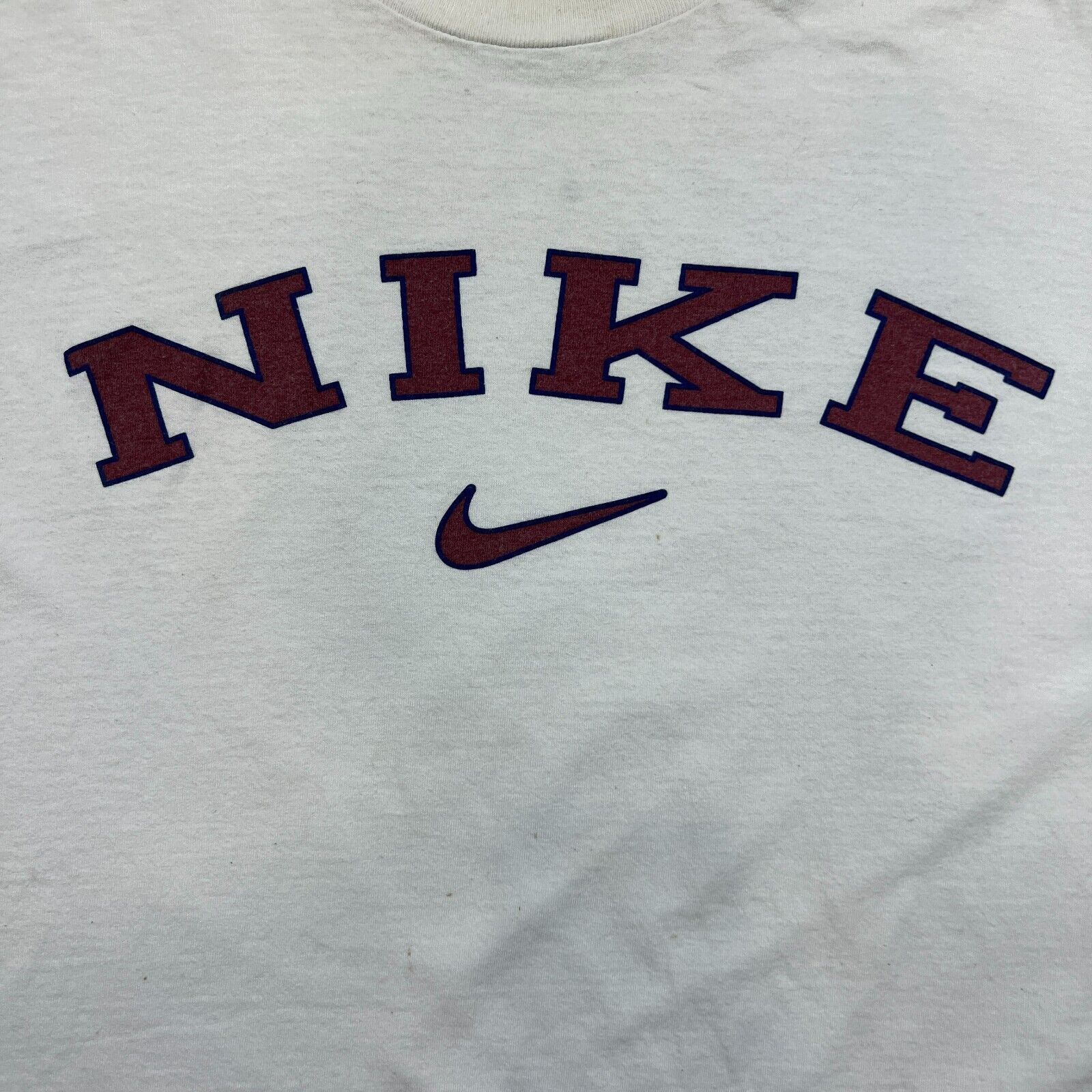 Nike × Vintage 90s Nike Sportswear T Shirt XL Swoosh USA Short Sleeve Tee Size US XL / EU 56 / 4 - 3 Thumbnail