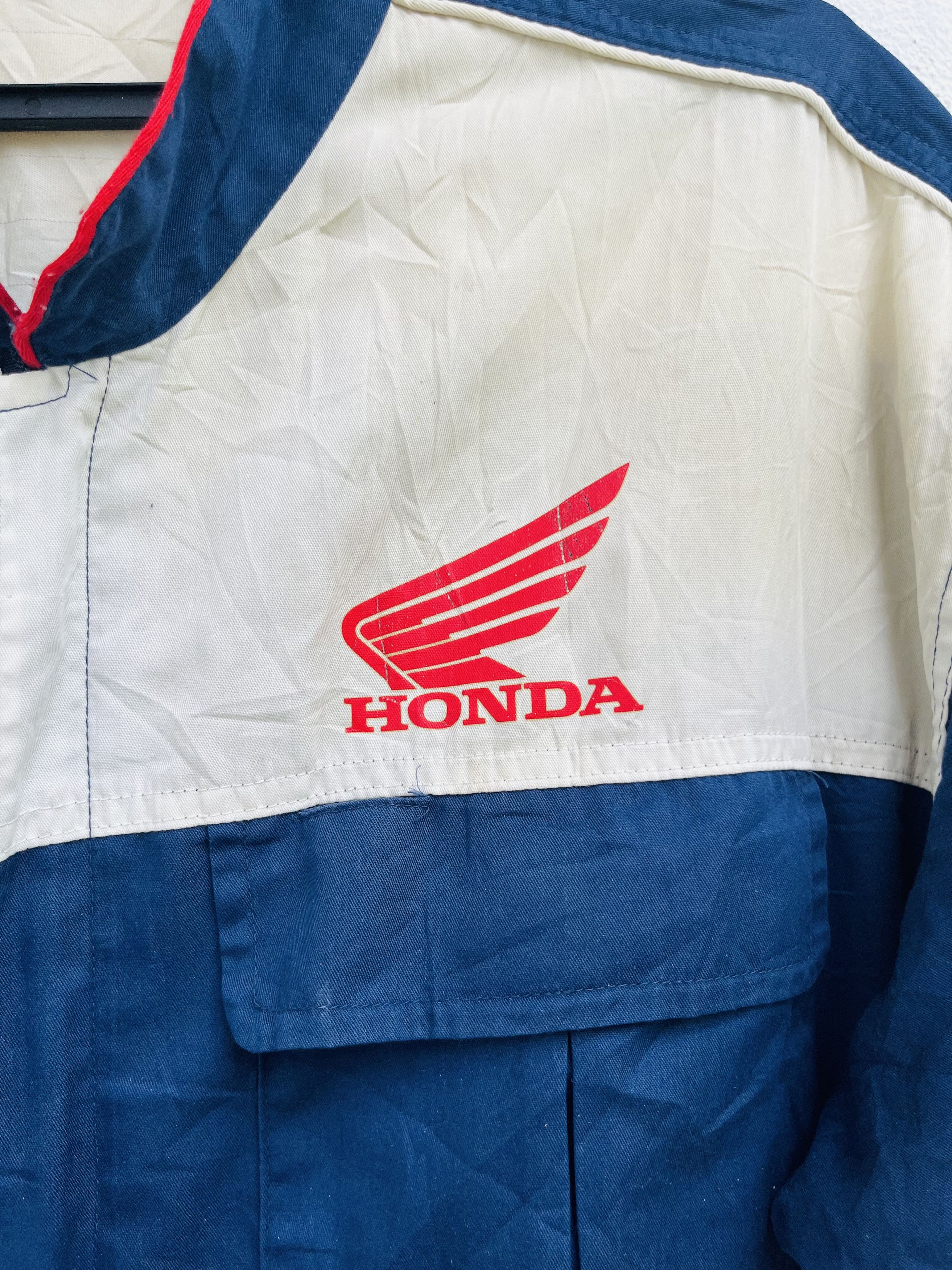 Honda Vintage Honda Motorsport Fashion Style Overall Size US 35 - 10 Thumbnail