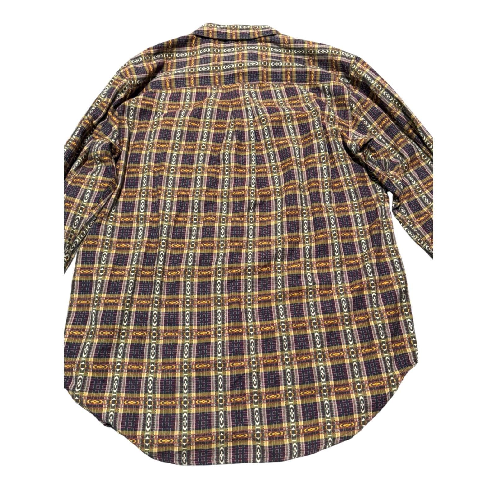 The Territory Ahead VINTAGE Territory Ahead Shirt Mens Southwestern Aztec Chambray Western Large Size US L / EU 52-54 / 3 - 7 Thumbnail