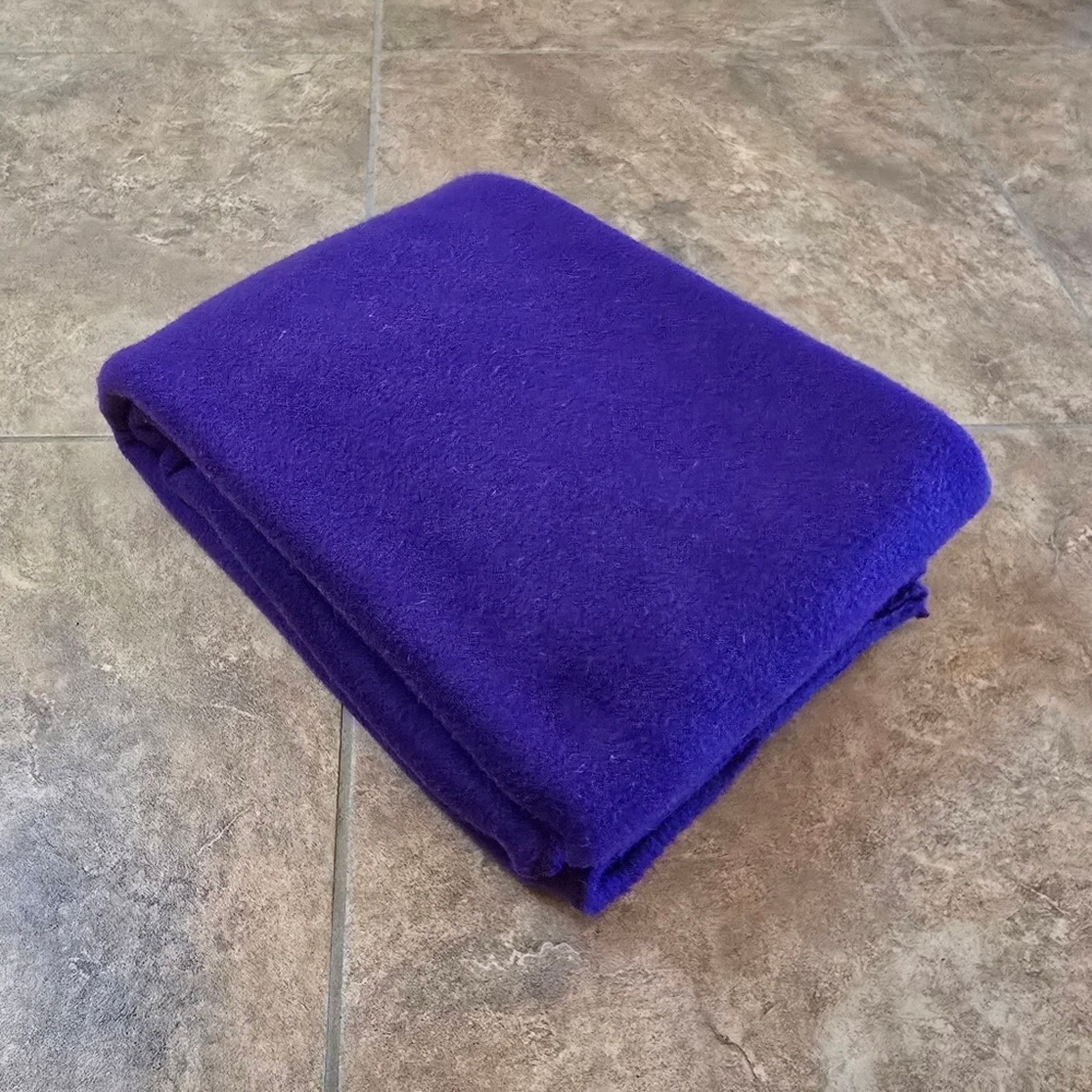 Other Dark Purple Plush Blanket Size ONE SIZE - 1 Thumbnail