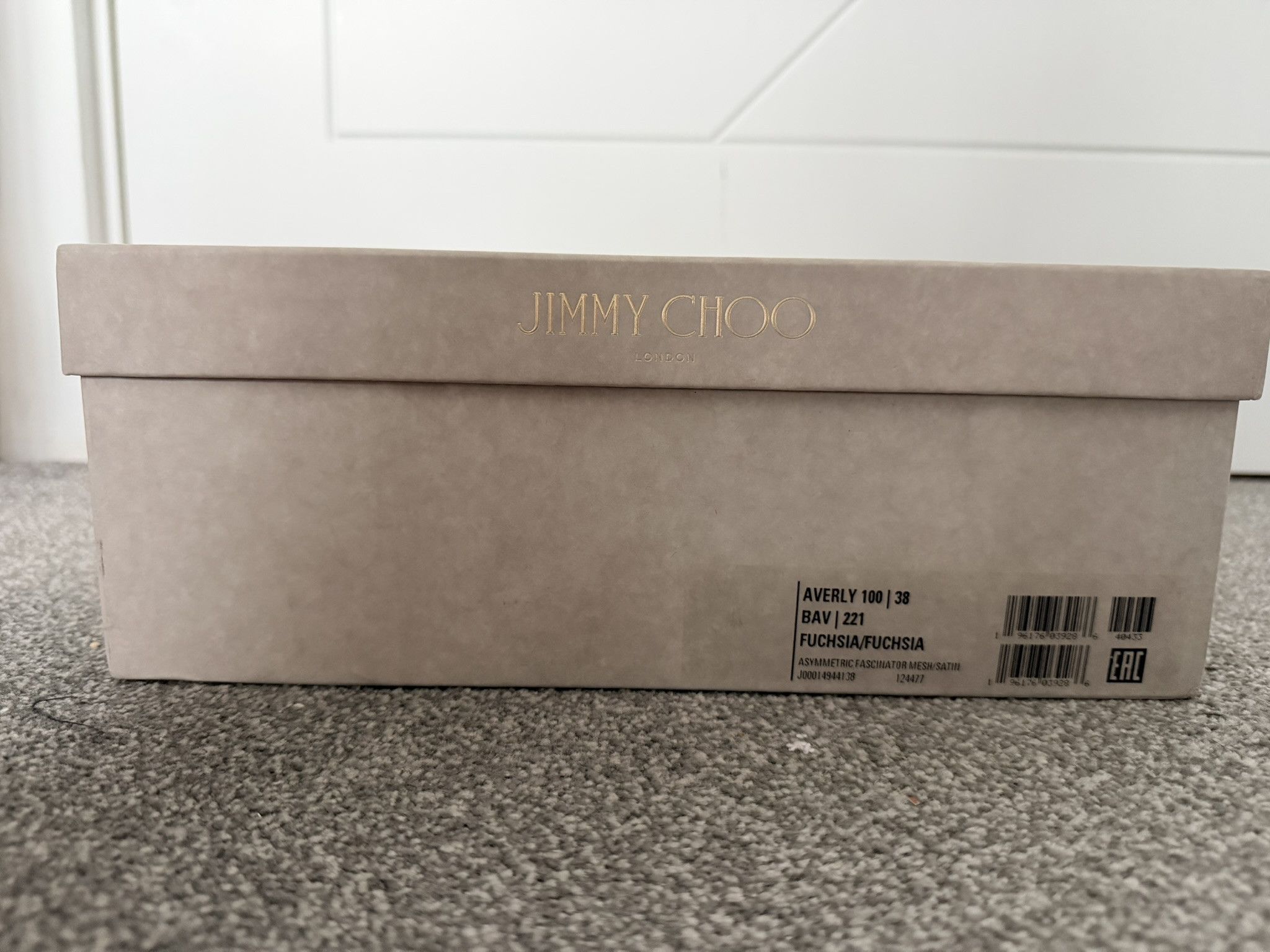 Jimmy Choo Jimmy Choo Averly 100 bow ankle strap pumps Size US 8 / IT 38 - 8 Thumbnail