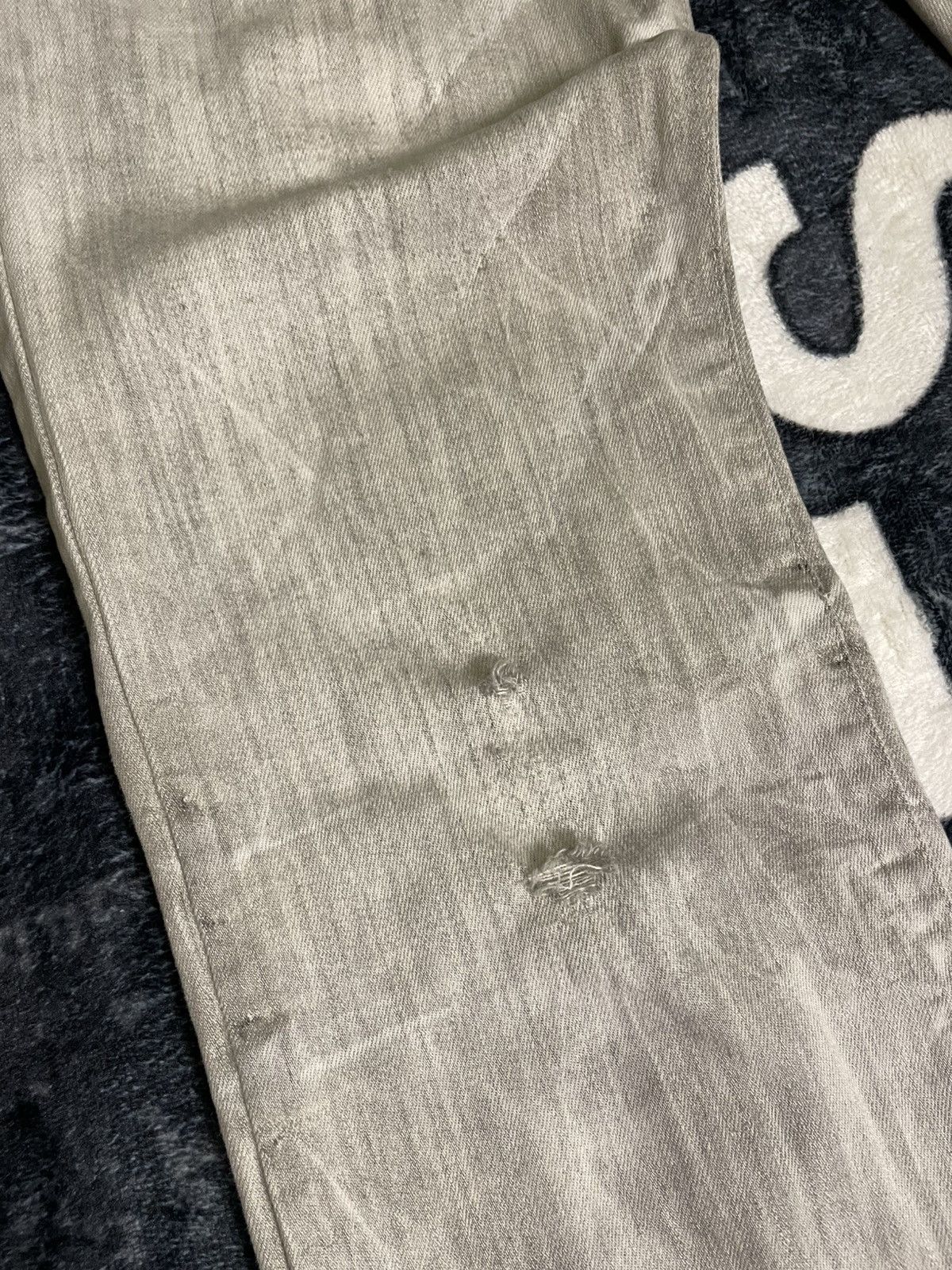 If Six Was Nine × Le Grande Bleu (L.G.B.) × Tornado Mart Tornado Mart Distressed Denim Size US 31 - 4 Thumbnail