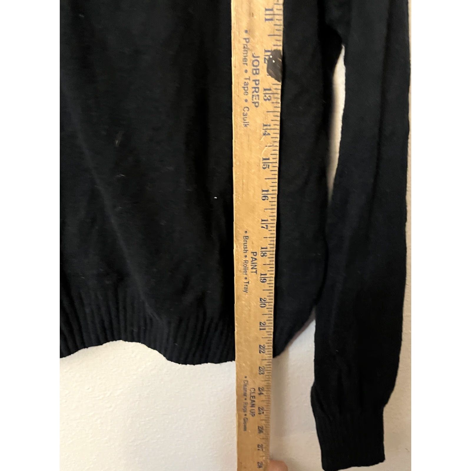Gap Gap Women's Black Hoodie Sweatshirt Pullover Activewear Large Long Sleeve with Pockets Size L / US 10 / IT 46 - 4 Thumbnail