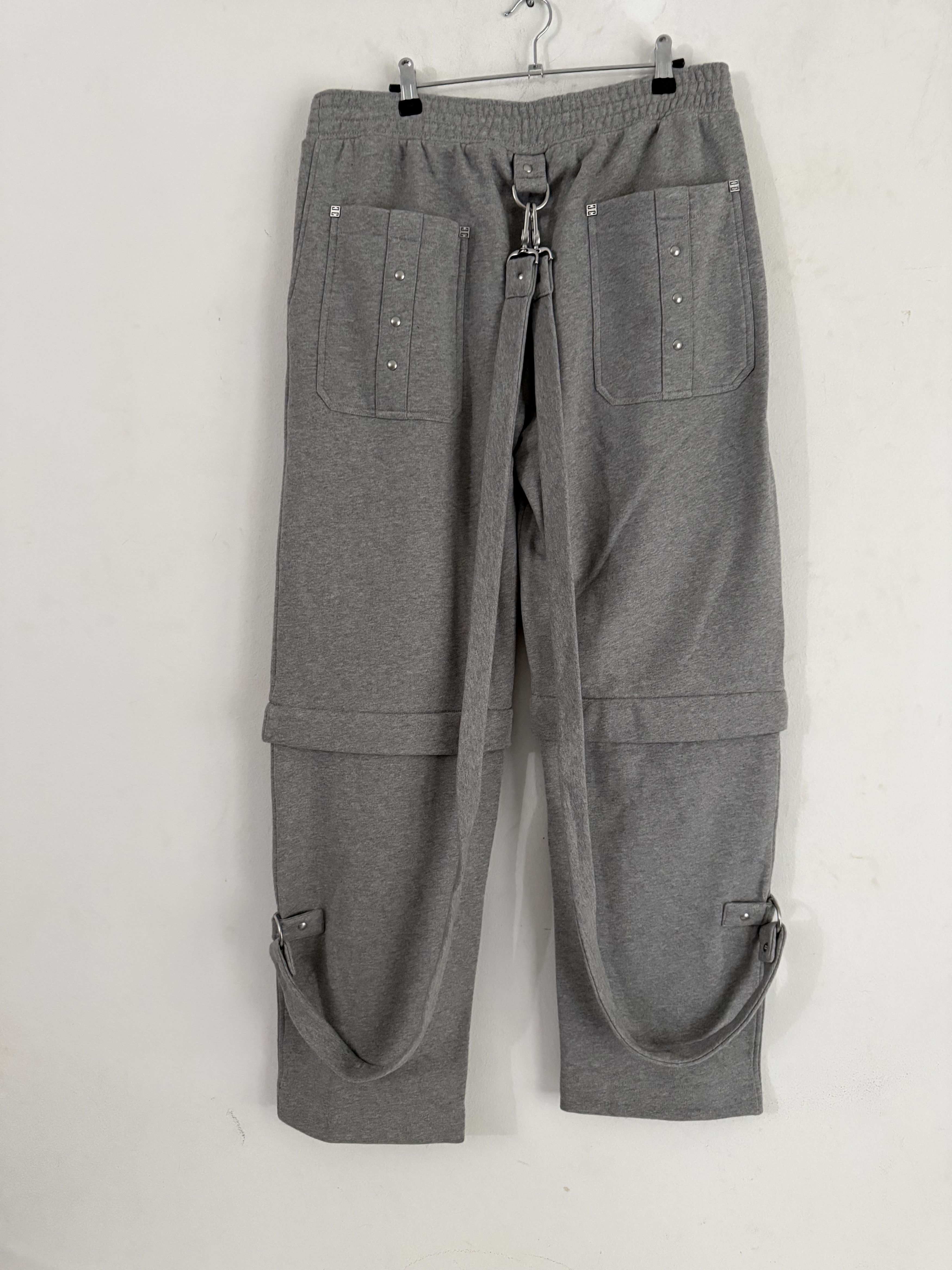 Givenchy Detachable-Leg Track Pants Suspenders Size US 34 / EU 50 - 7 Thumbnail