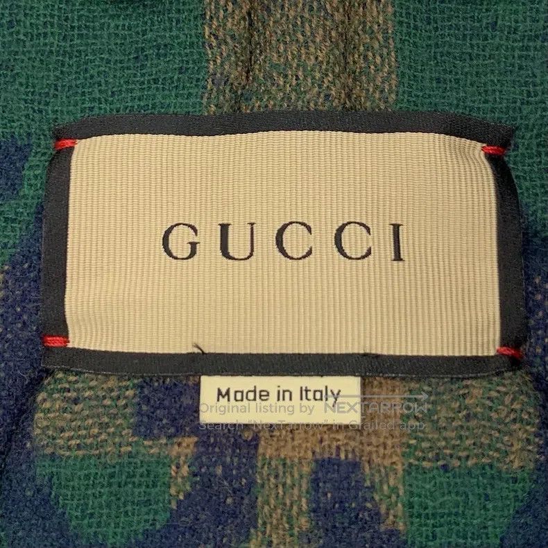Gucci Gucci Army green diamond check cotton lapel single-breaste Size US S / EU 44-46 / 1 - 6 Thumbnail