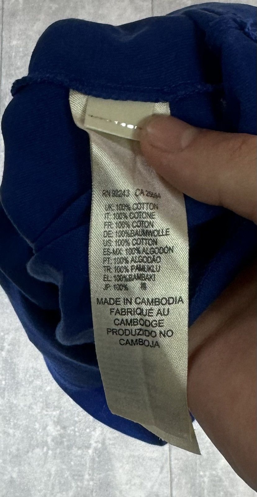 Diesel Diesel 978 Overprint Logo Mens Blue T-Shirt Size US M / EU 48-50 / 2 - 8 Thumbnail