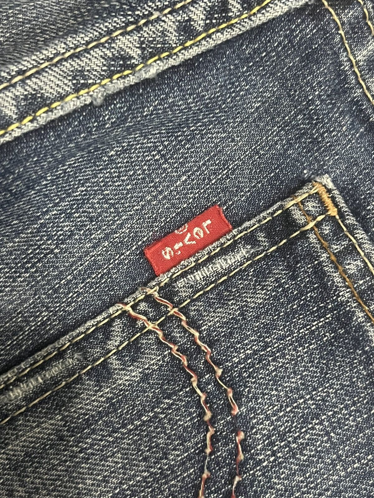 Levi's Vintage Levi’s Whisker Blue Faded Washed Patches Unisex Jean Size US 28 / EU 44 - 9 Thumbnail
