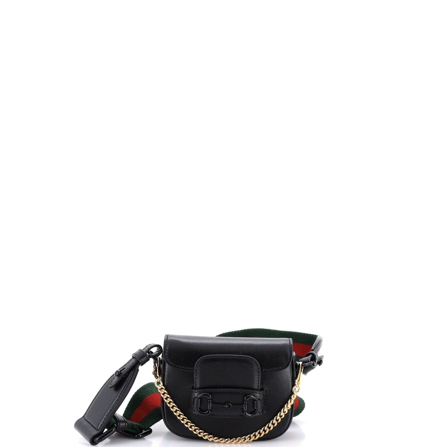 Gucci Horsebit 1955 Flap Wallet with Strap Size ONE SIZE - 1 Thumbnail