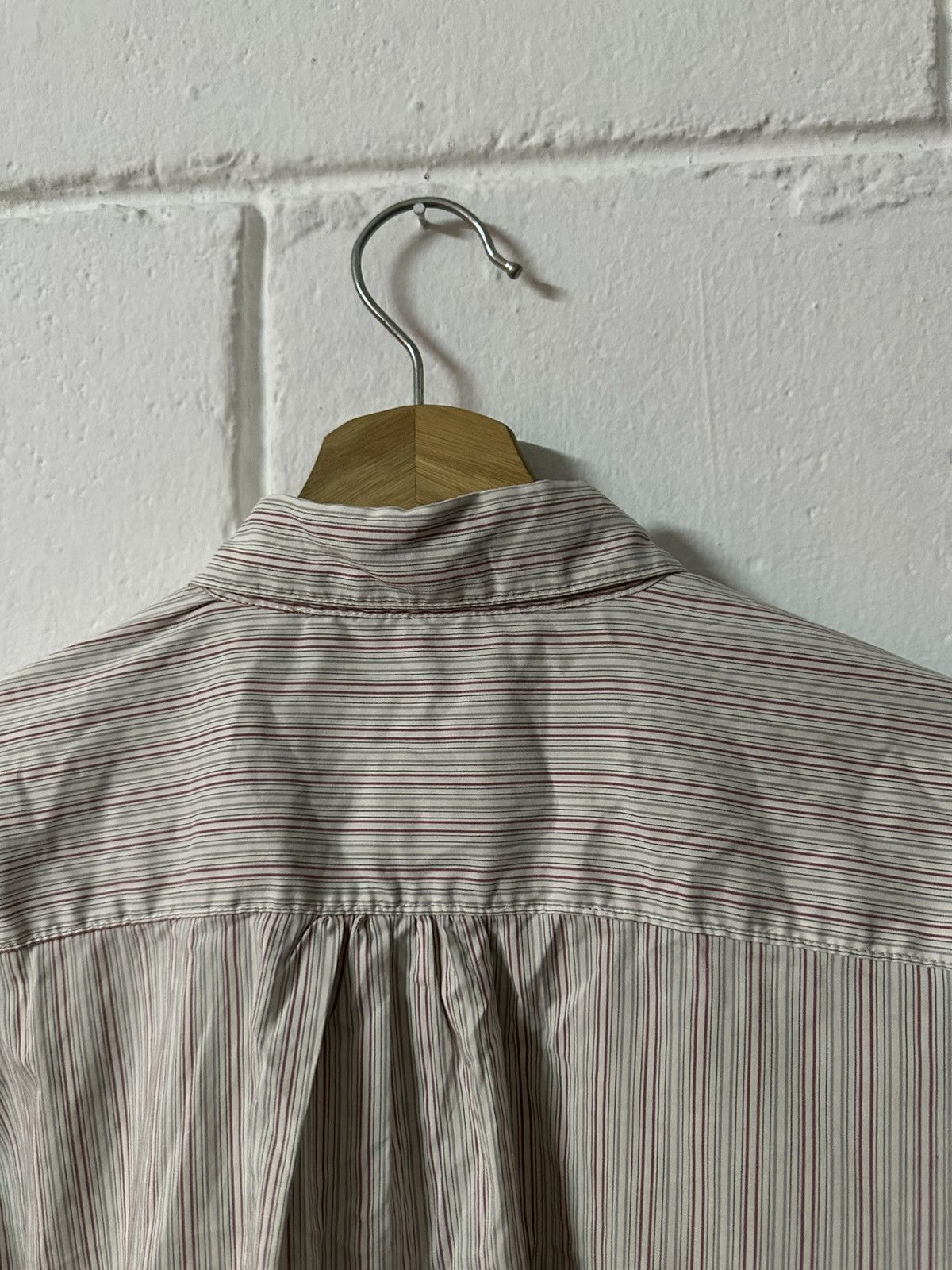 C.P. Company × Massimo Osti S/S 2003 C.P Company Logo Pocket Stripes Button-up Shirt Size US M / EU 48-50 / 2 - 12 Thumbnail