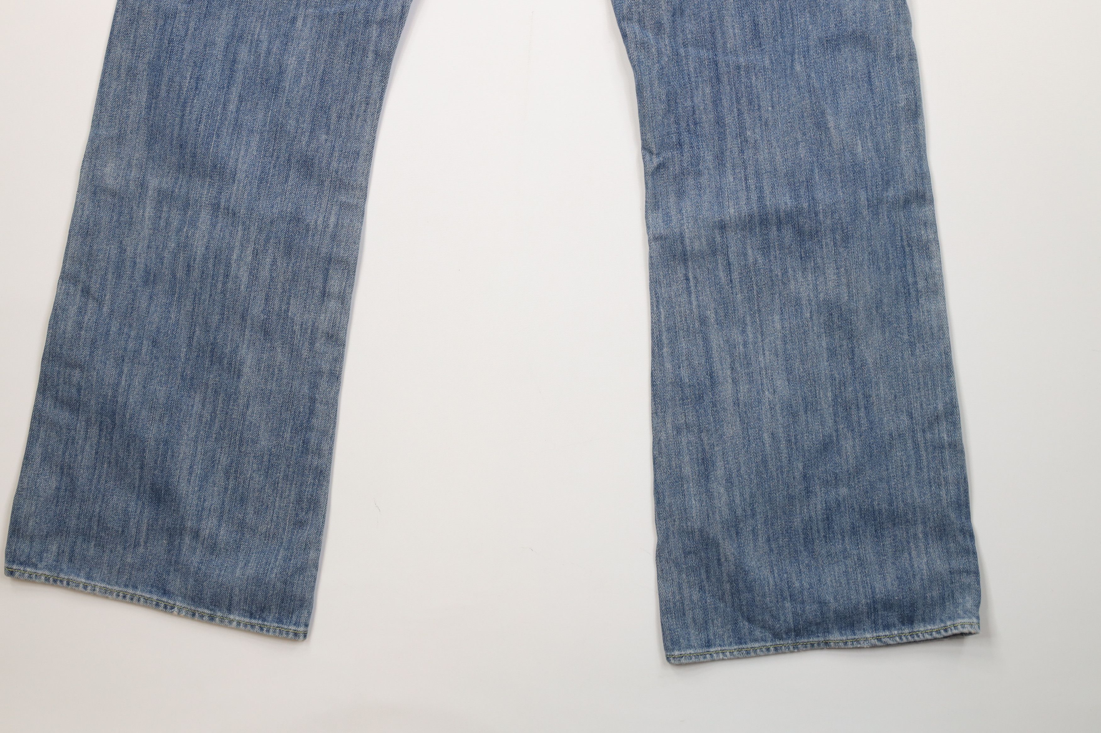 Guess Vintage 90s Y2K Guess Jeans Flared Wide Leg Denim Jeans Blue Size US 34 / EU 50 - 13 Thumbnail