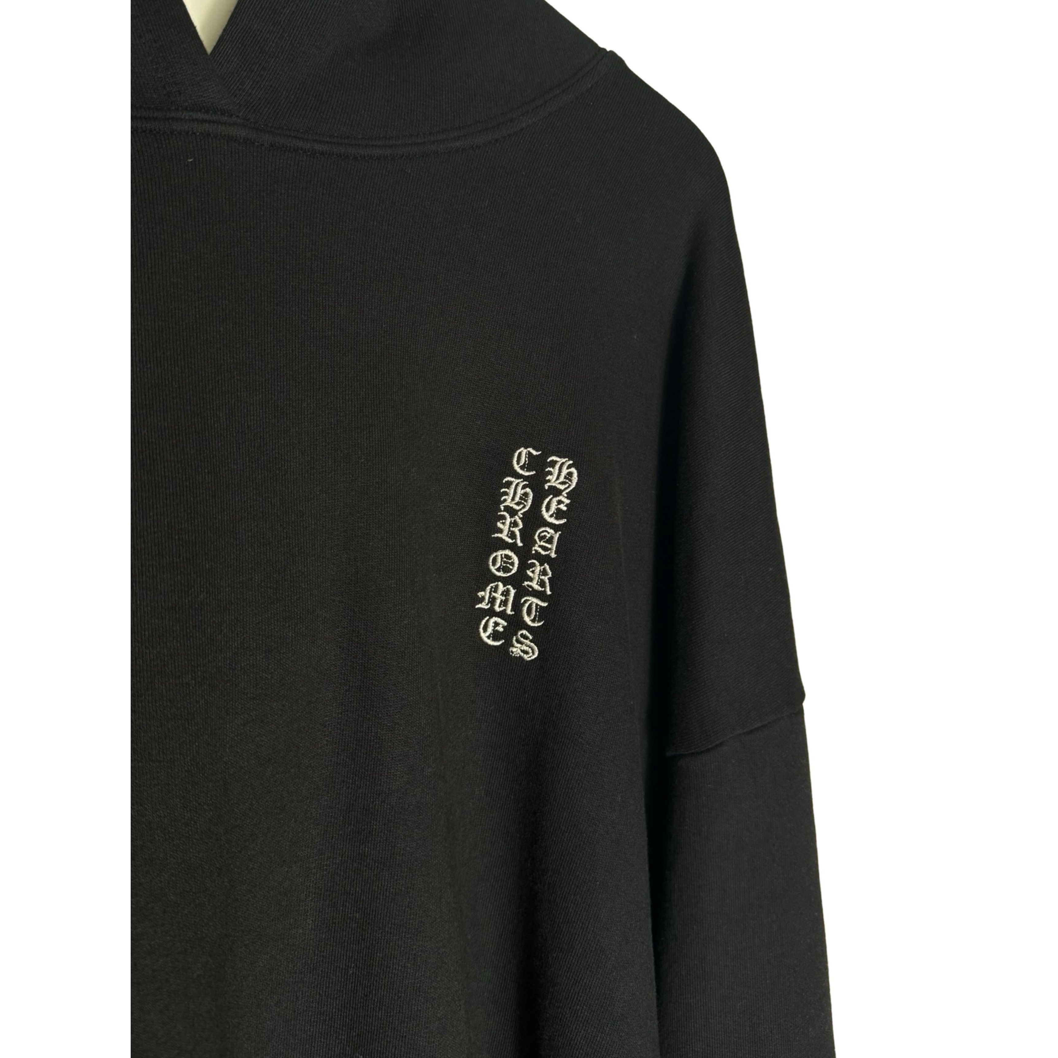 Chrome Hearts CH Embroidered Script Hoodie Size US XL / EU 56 / 4 - 3 Thumbnail