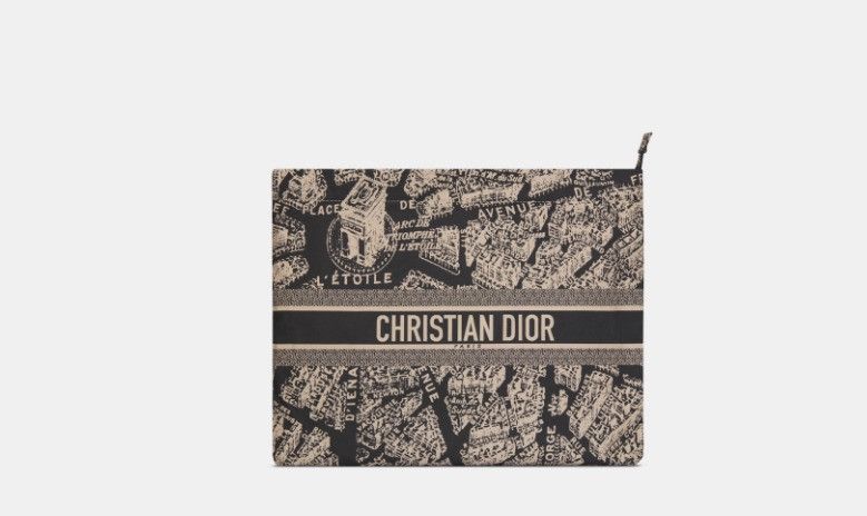 Dior o1w1db10225 Size: OS / S5440OBQ Zipped Pouch Size ONE SIZE - 1 Thumbnail