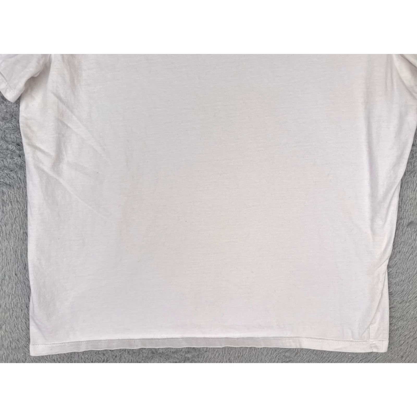 Tommy Hilfiger Tommy Hilfiger Shirt Adult Large White Crew Neck Slim Fit Spellout Logo T-Shirt Mens Size US L / EU 52-54 / 3 - 5 Thumbnail