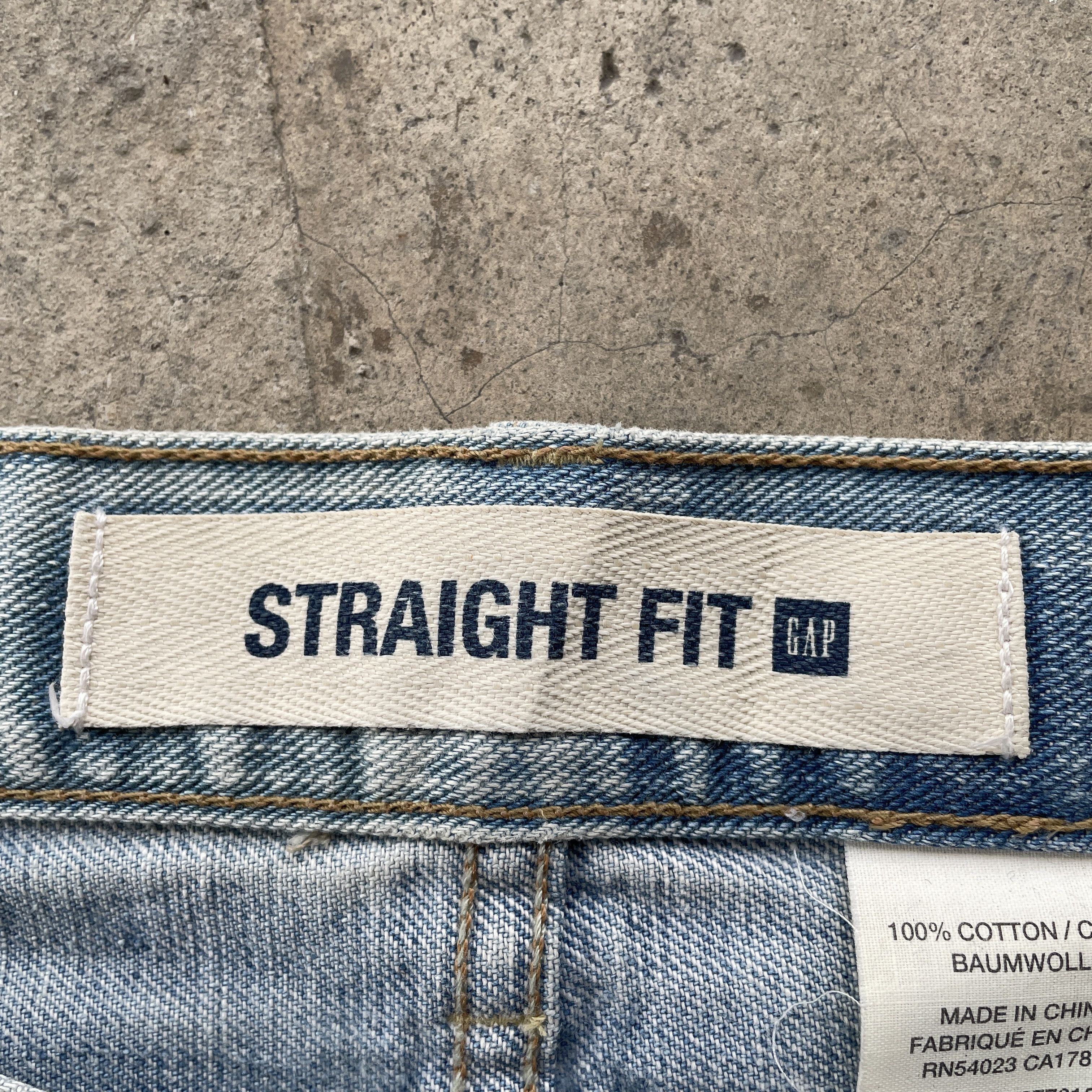 Gap × Jean W32x31.5💥 Vintage 1969 Gap Denim Faded Jeans Pants Size US 32 / EU 48 - 7 Thumbnail