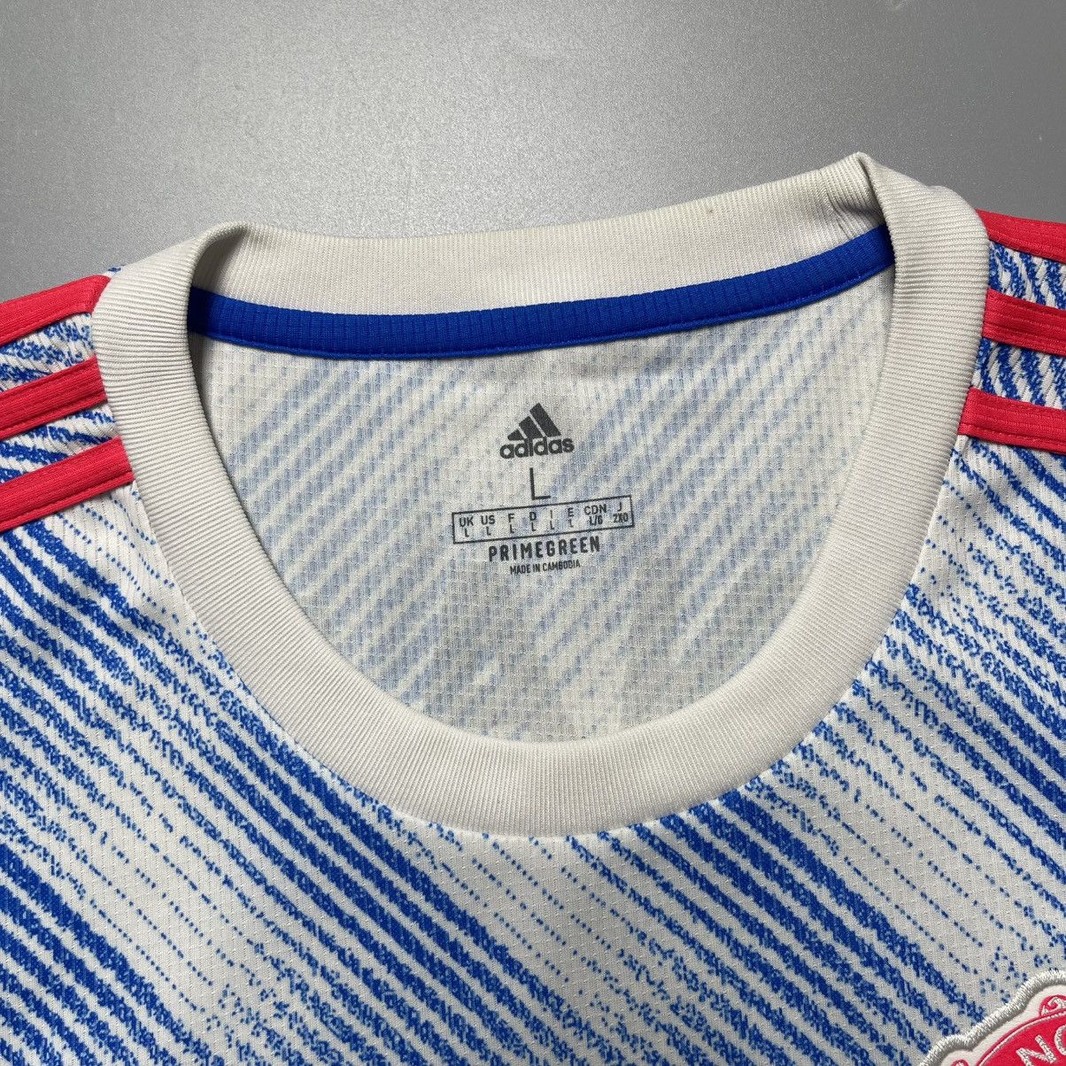 Adidas MANCHESTER UNITED ADIDAS 2021/2022 AWAY JERSEY #7 RONALDO Size US L / EU 52-54 / 3 - 5 Thumbnail