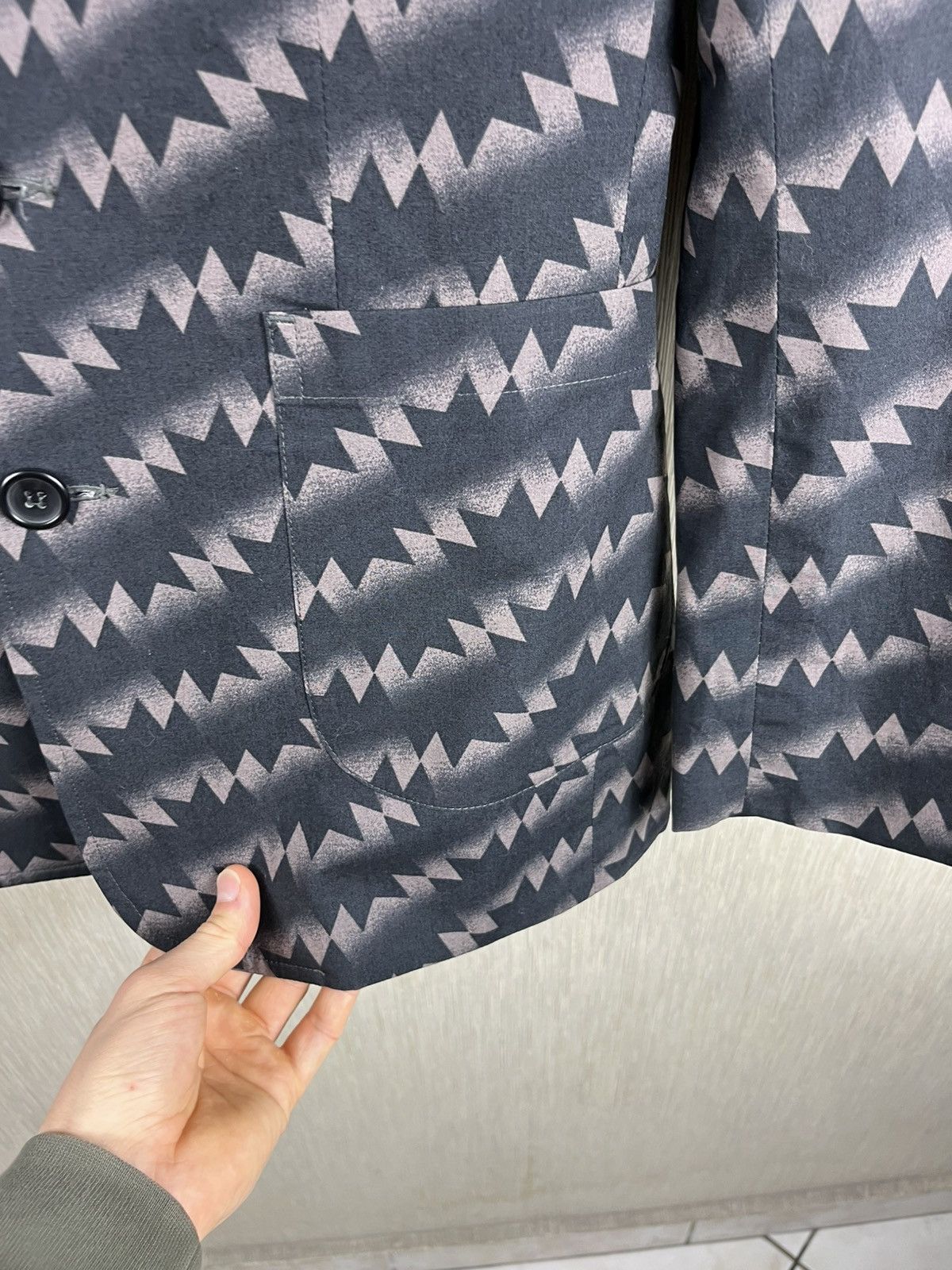 Adidas × Vintage Vintage Adidas blazer jacket y2k monogram sharp pin 9 logo Size US S / EU 44-46 / 1 - 13 Thumbnail