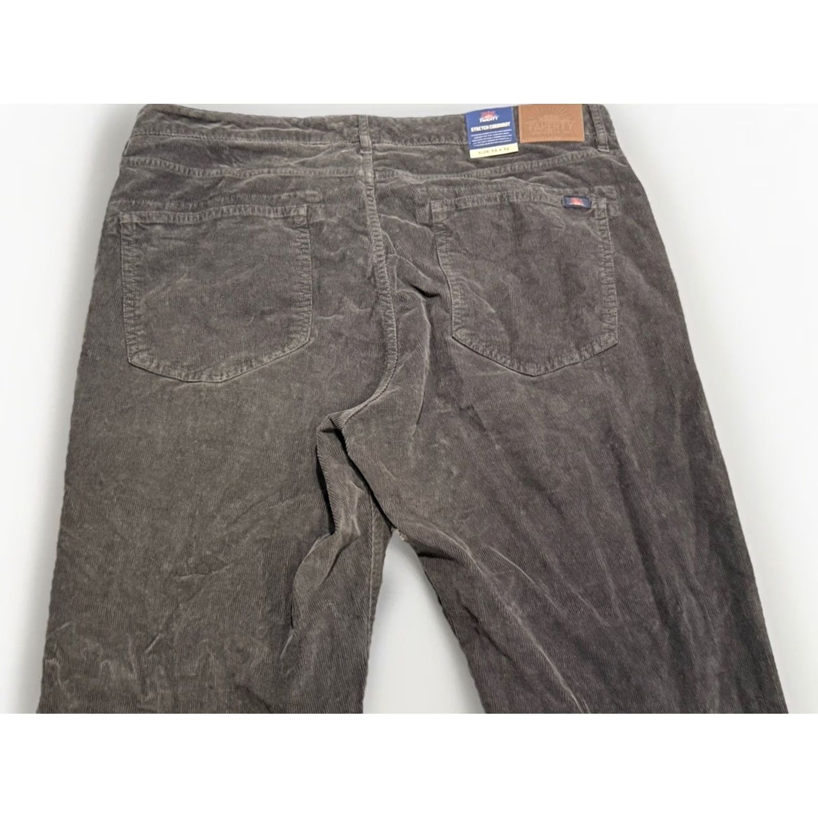 Faherty FAHERTY 5 POCKET Stretch Corduroy PANTS MENS 34x32 NWT Washed Brown WBK 68 Size US 34 / EU 50 - 5 Thumbnail