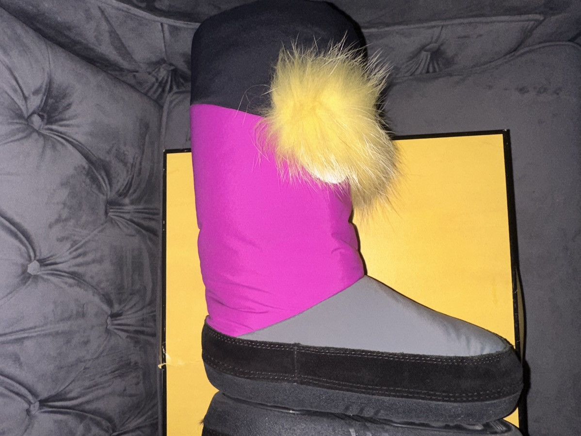 Fendi Fur Monster Moonboot Size US 5 / IT 35 - 9 Thumbnail