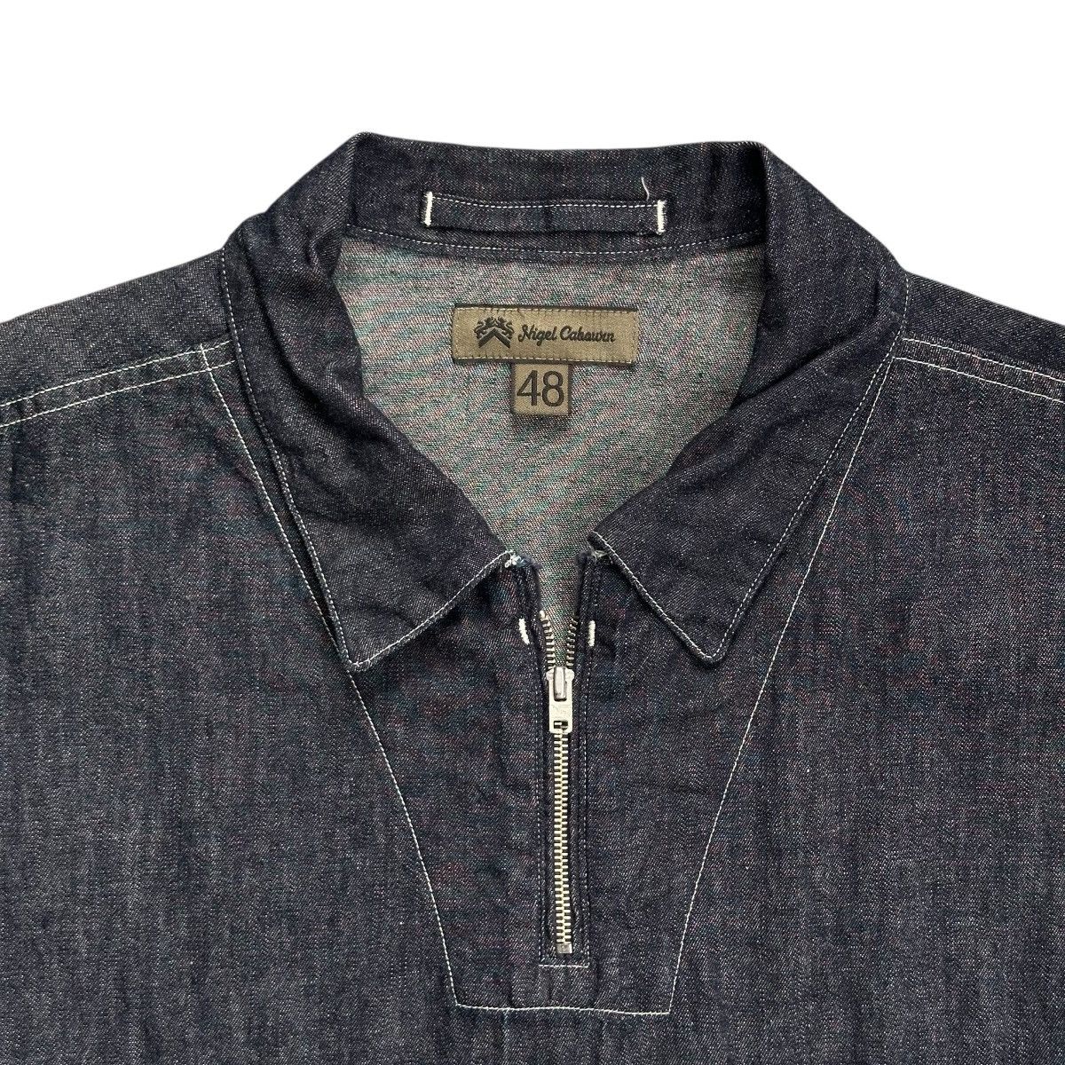 Nigel Cabourn Nigel Cabourn Pullover Shirt Denim Size US M / EU 48-50 / 2 - 3 Thumbnail