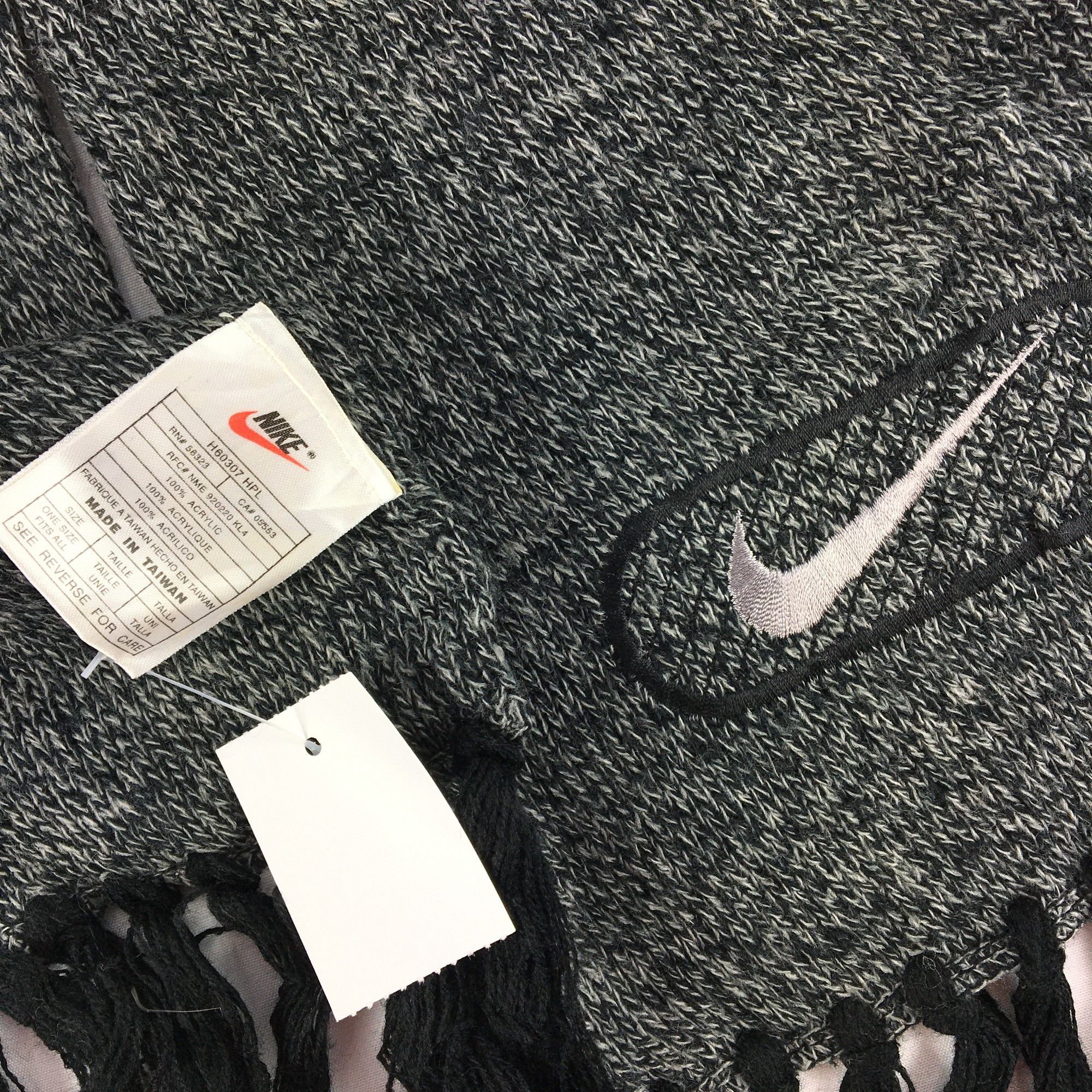 Nike Vintage Nike Scarf Muffler Wool Nike Swoosh Scarves Size ONE SIZE - 3 Thumbnail