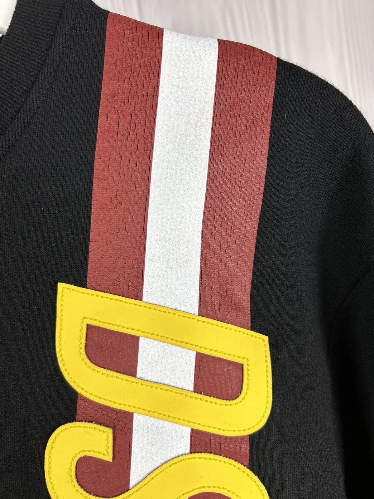 Dsquared2 DSQ2 Dsquared2 Big Logo Sweatshirt Size S Black Made Italy Size US S / EU 44-46 / 1 - 10 Thumbnail