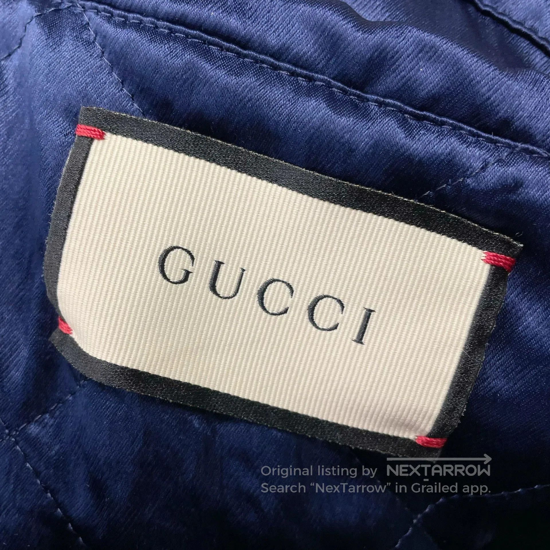 Gucci gucci embroidered purple bomber jacket unisex. Size US L / EU 52-54 / 3 - 5 Thumbnail