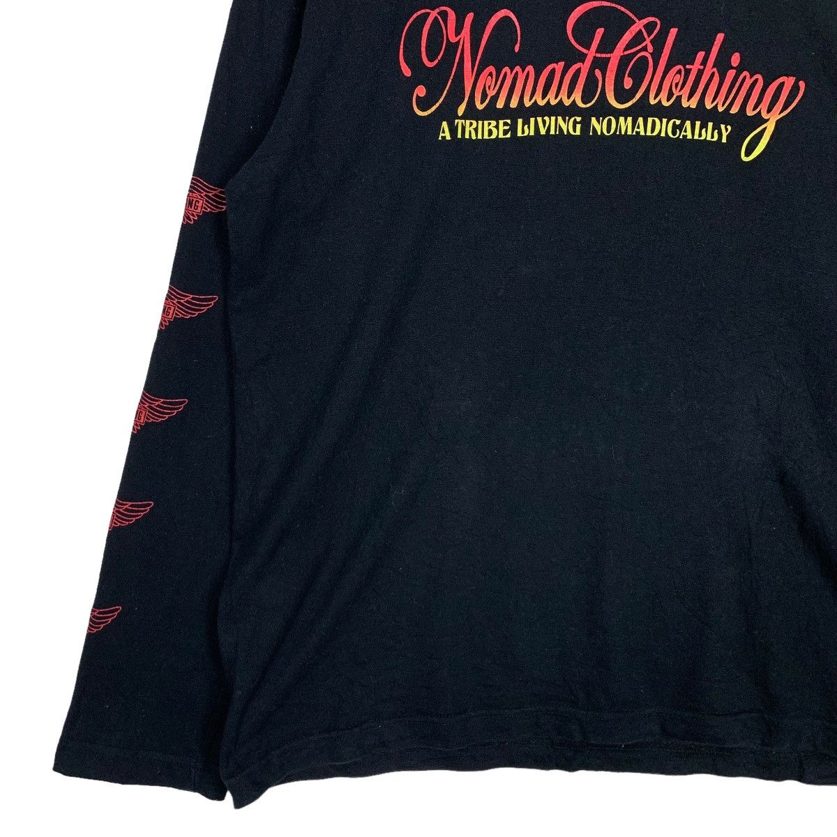 Japanese Brand NOMAD CLOTHING A TRIBE LIVING NOMADICALLY LS TEES #0190-C9 Size US L / EU 52-54 / 3 - 5 Thumbnail