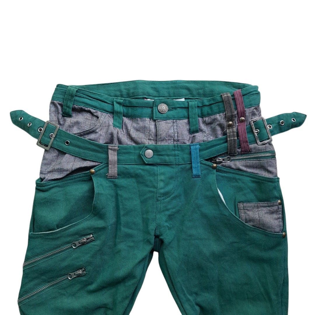 20471120 × Beauty Beast × Hysteric Glamour Japanese double waist punk seditionaries style Size US 31 - 3 Thumbnail