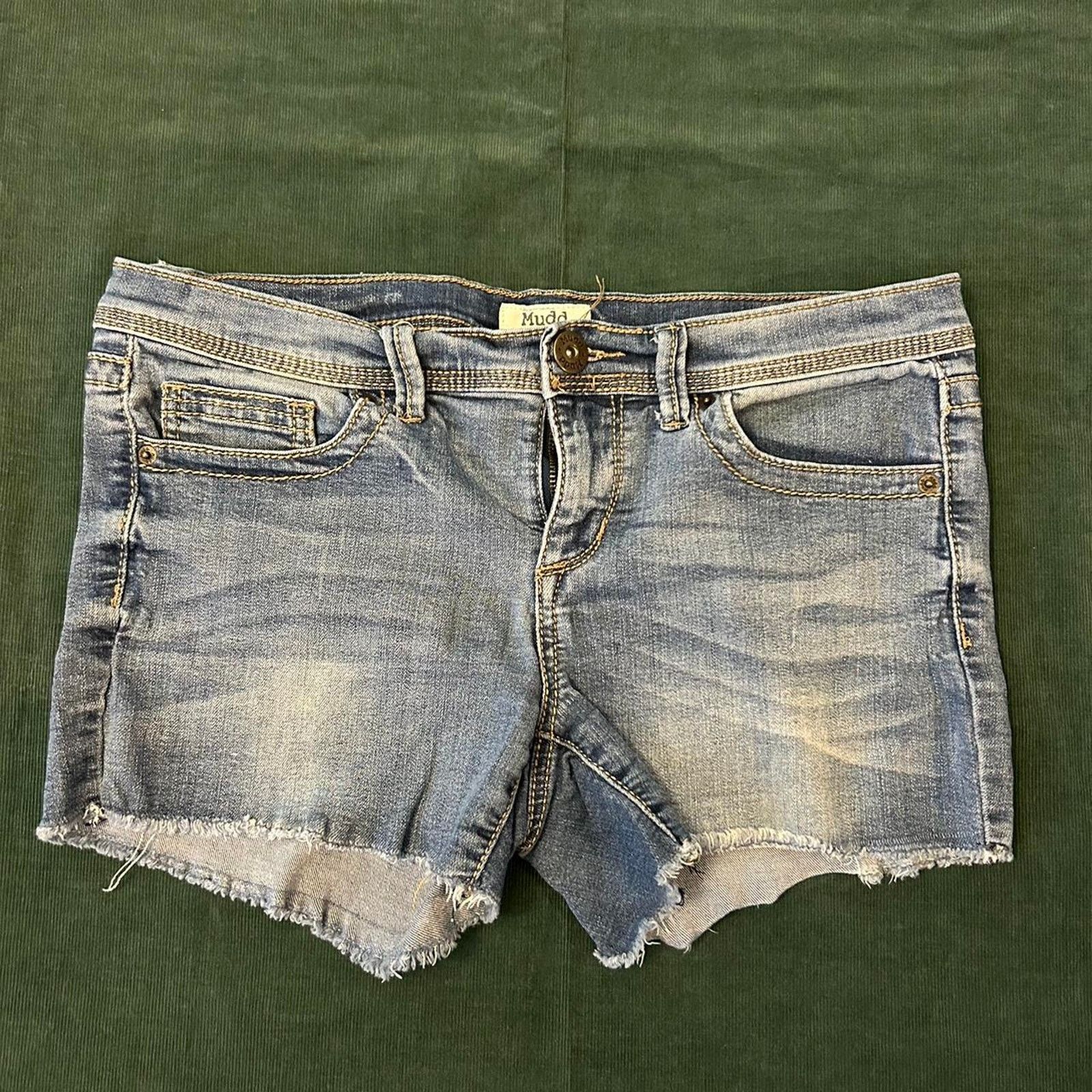 Other Y2k mudd distressed mini shorts Size 34" / US 12 / IT 48 - 2 Thumbnail
