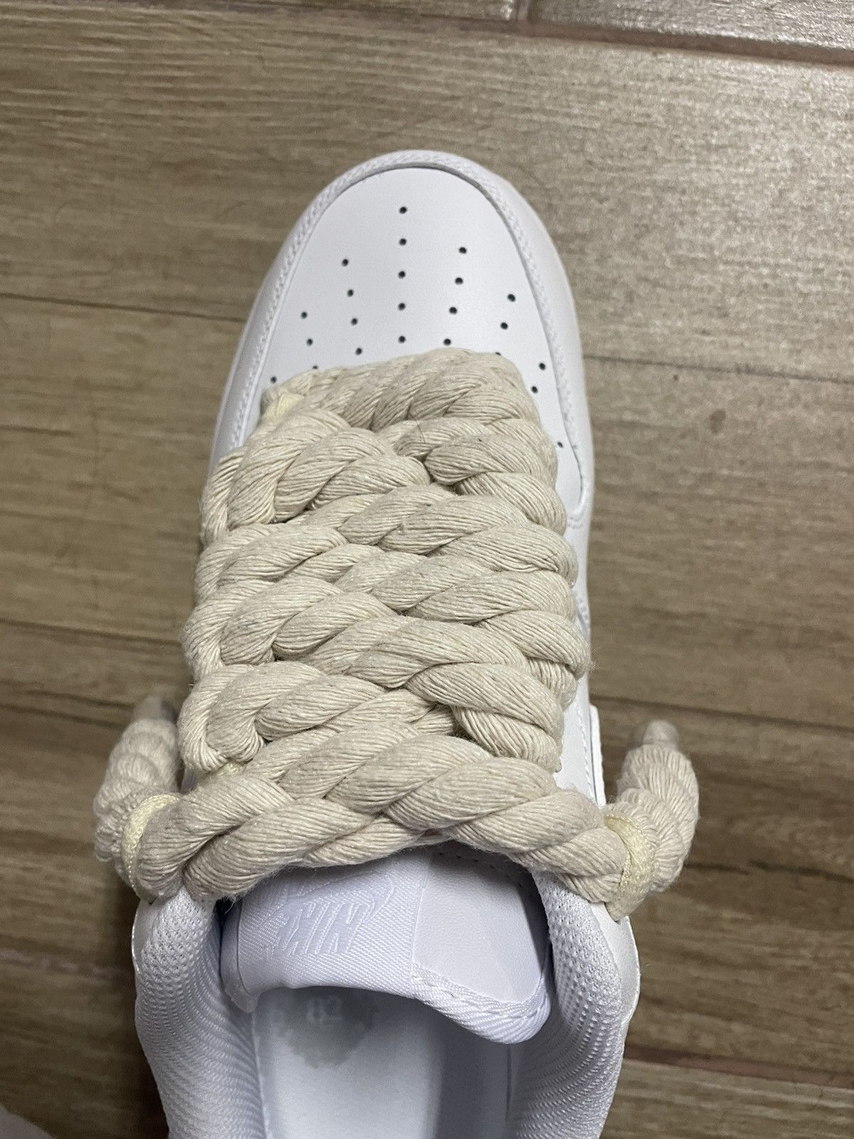 Nike Nike air force 1 big laces Size US 9 / EU 42 - 3 Thumbnail