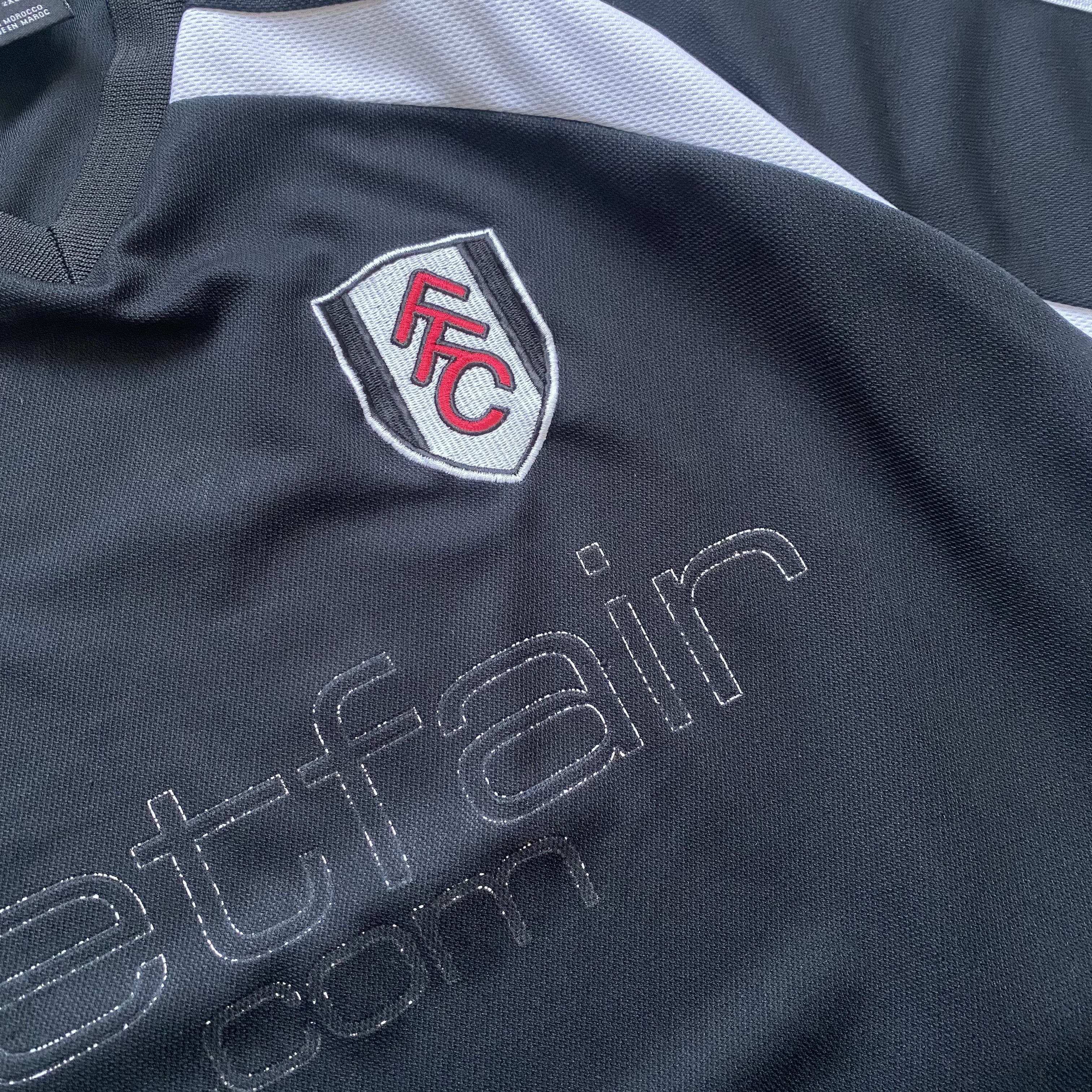 Adidas ⚽️ Blockore Vintage 02 FFC Adidas Fulham Jersey Soccer Y2K Size US L / EU 52-54 / 3 - 5 Thumbnail