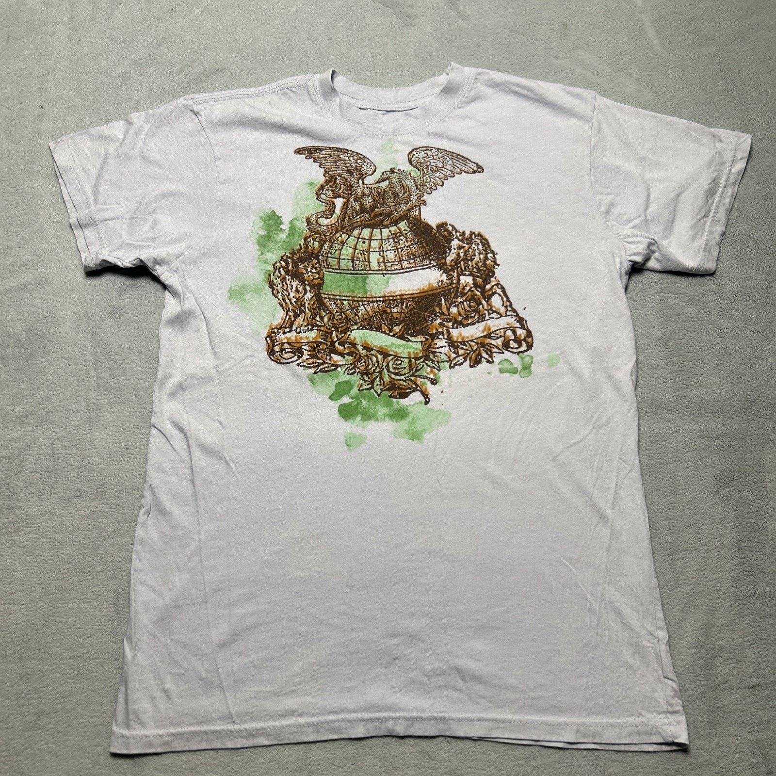 Gap Eagle Globe Leaf AOP GAP Shirt Mens Small Affliction Army Size US S / EU 44-46 / 1 - 4 Thumbnail