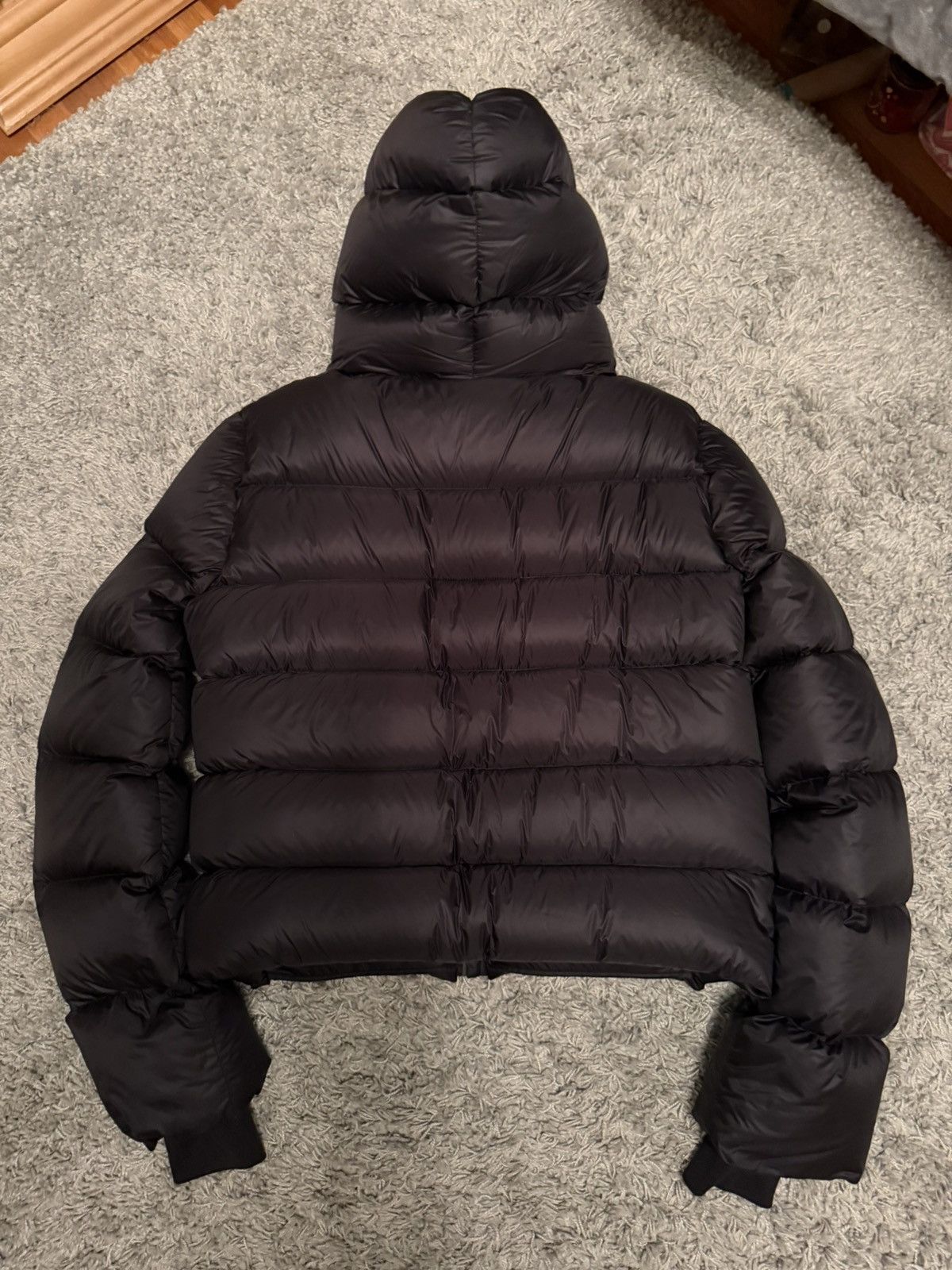 Rick Owens GRAIL Rick Owens Strobe FW22 Gimp Zip-Up Puffer Jacket Size US XL / EU 56 / 4 - 6 Thumbnail