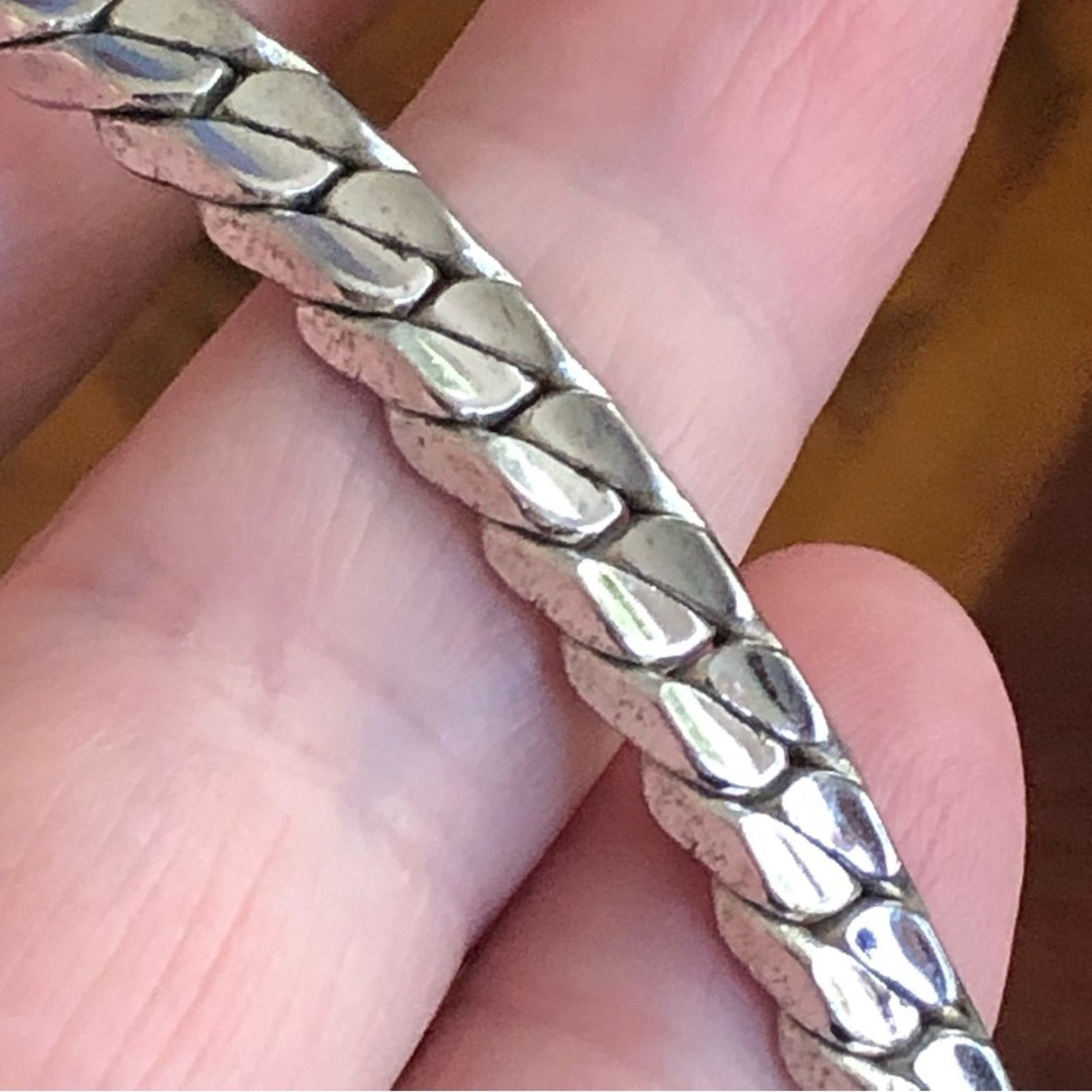 Vintage Vintage Coro silver plated braided chain necklace Size ONE SIZE - 12 Thumbnail