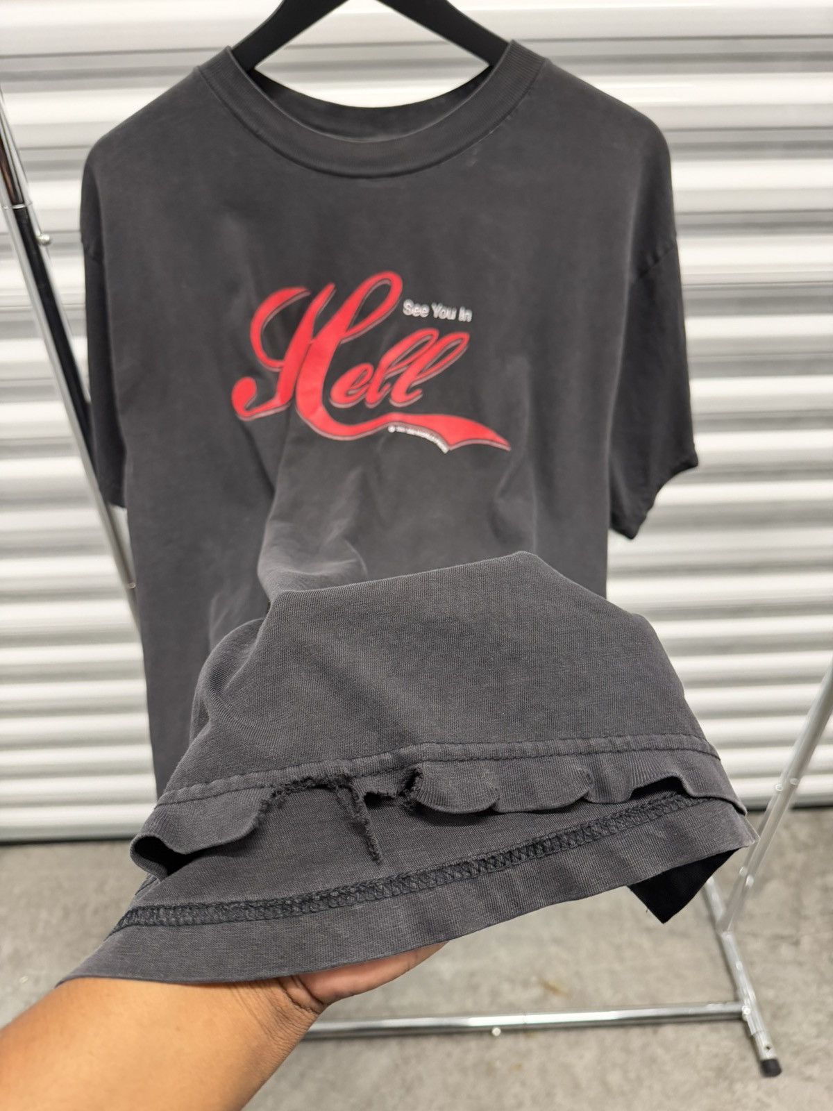 Vintage Vintage see you in hell coke parody shirt dryrot grunge erd Size US L / EU 52-54 / 3 - 3 Thumbnail