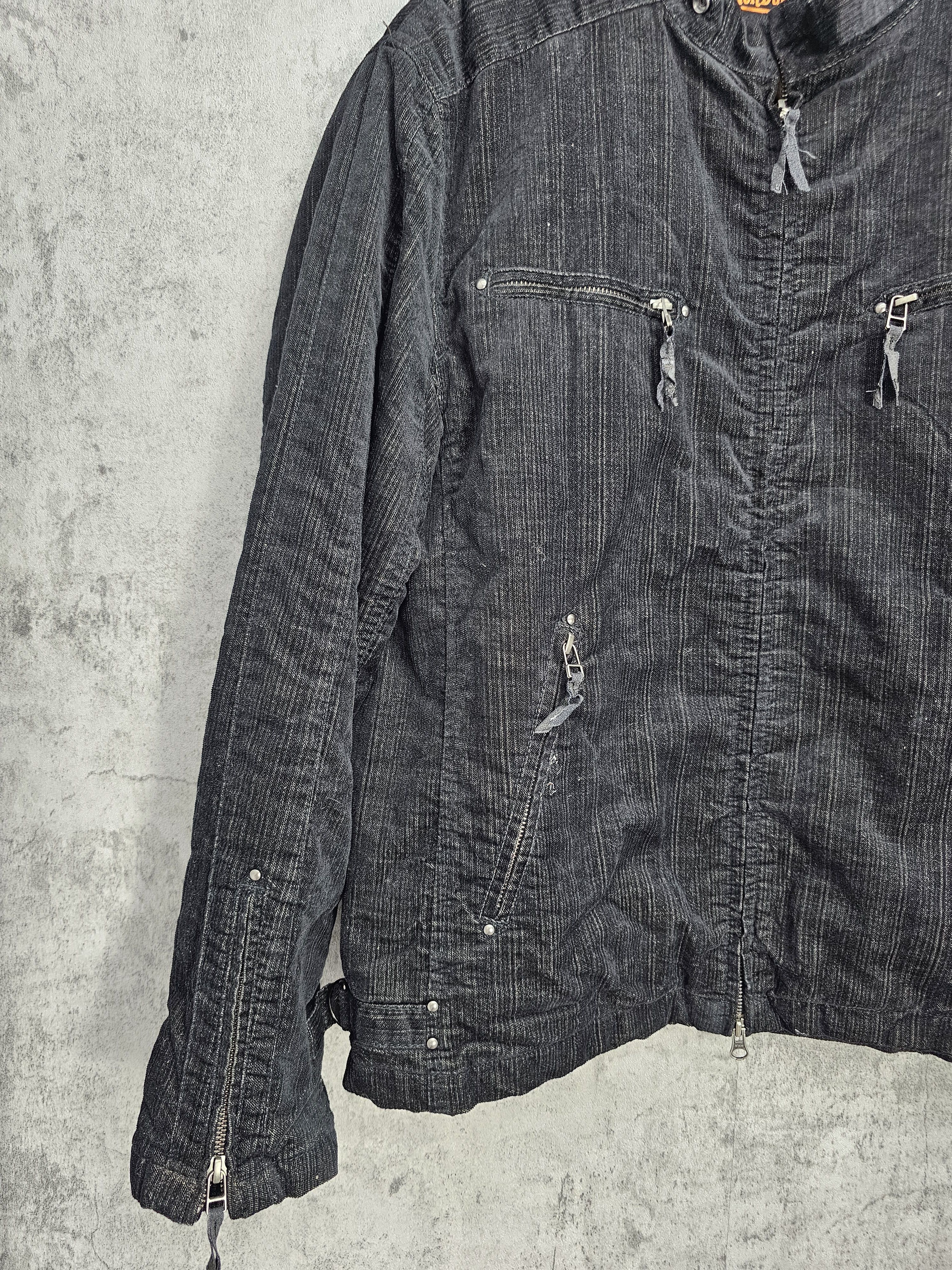 Other VON DUTCH Skull Corduroy Biker Motorcycles Jacket J0079 Size US M / EU 48-50 / 2 - 5 Thumbnail