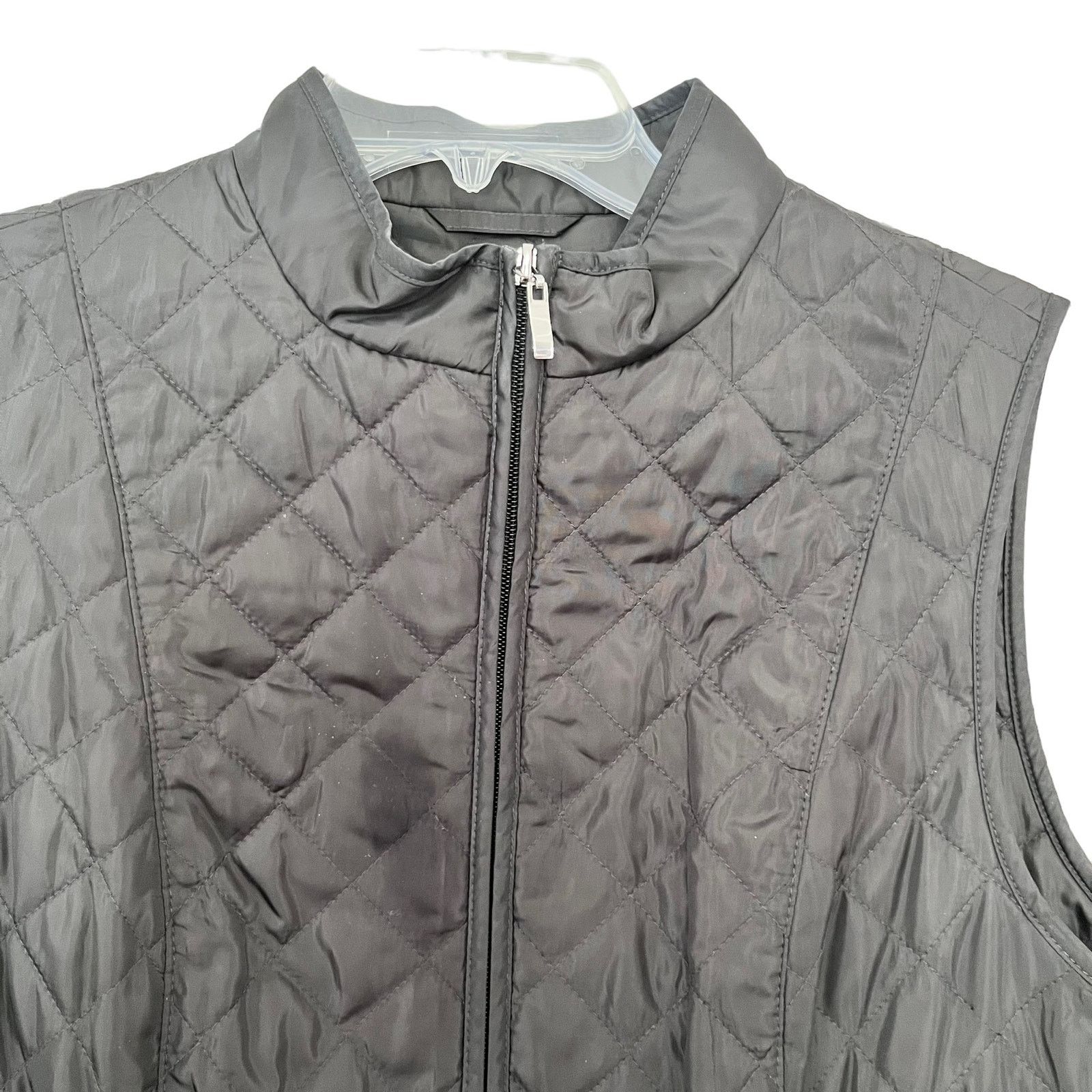 Escada Escada Sport black quilted zip front vest size 40 (US M) Size M / US 6-8 / IT 42-44 - 3 Thumbnail