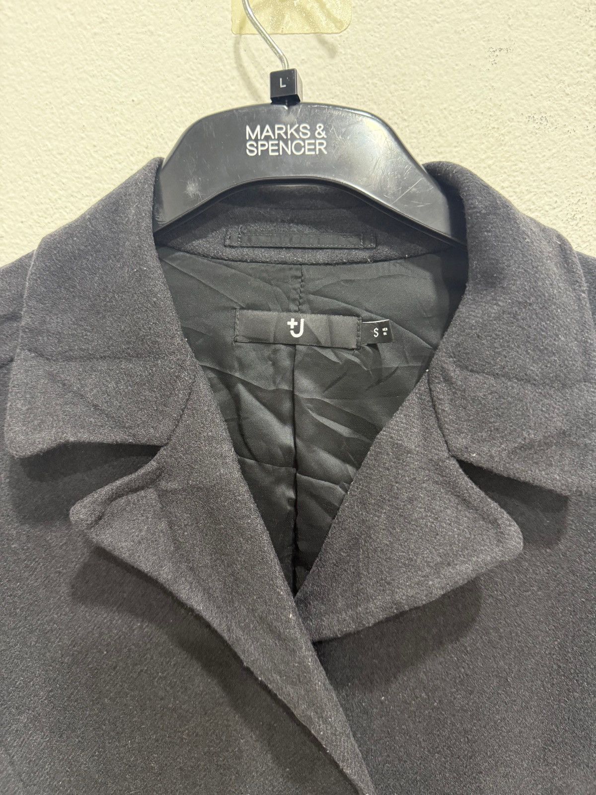 Jil Sander BINDING ACCEPT JIL SANDER OVERSIZED STYLE BLUE GRAY JACKET Size S / US 4 / IT 40 - 7 Thumbnail