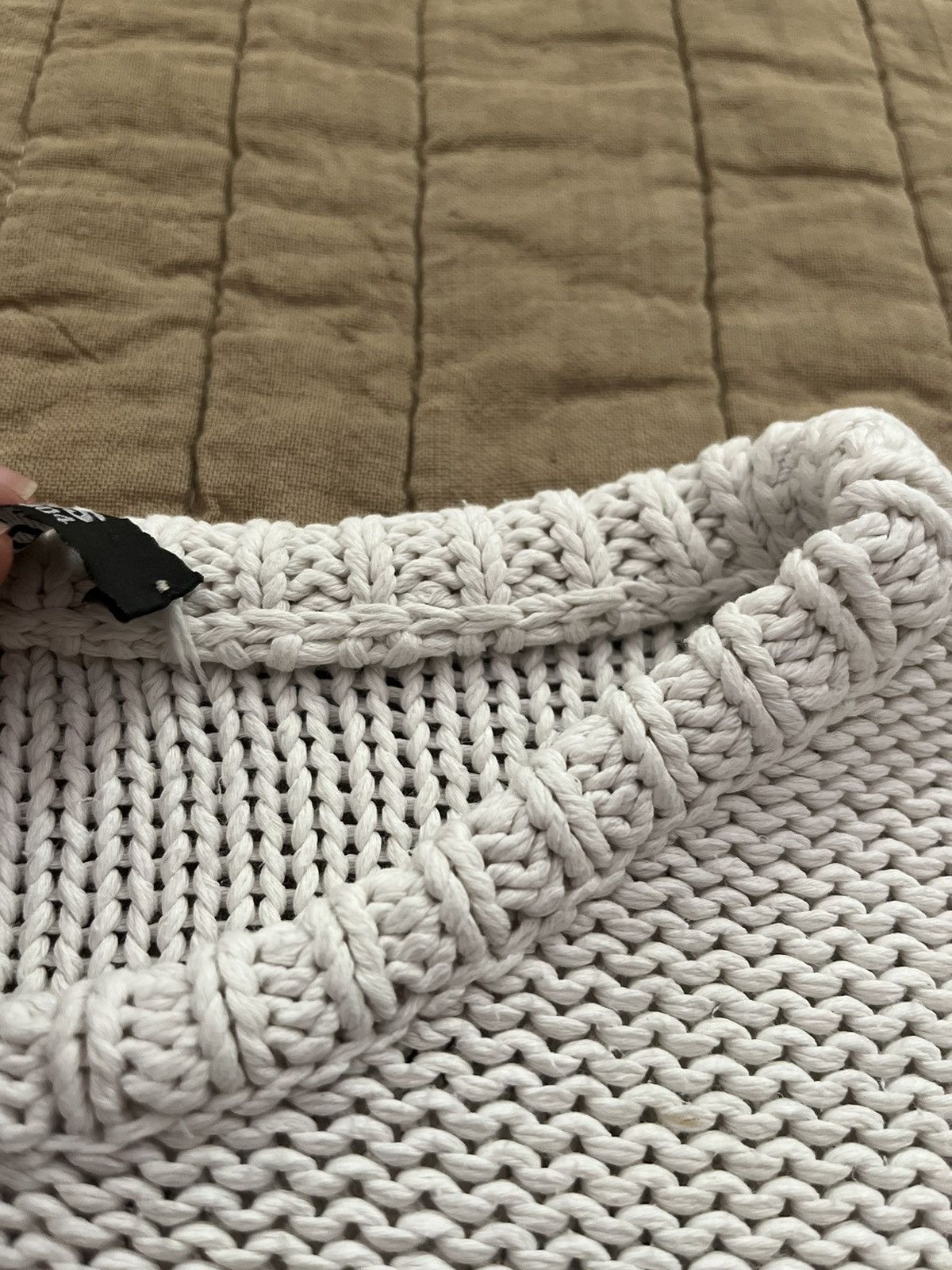Raf Simons ss04 May The Circles be Unbroken White Sample Knit Size US M / EU 48-50 / 2 - 6 Thumbnail
