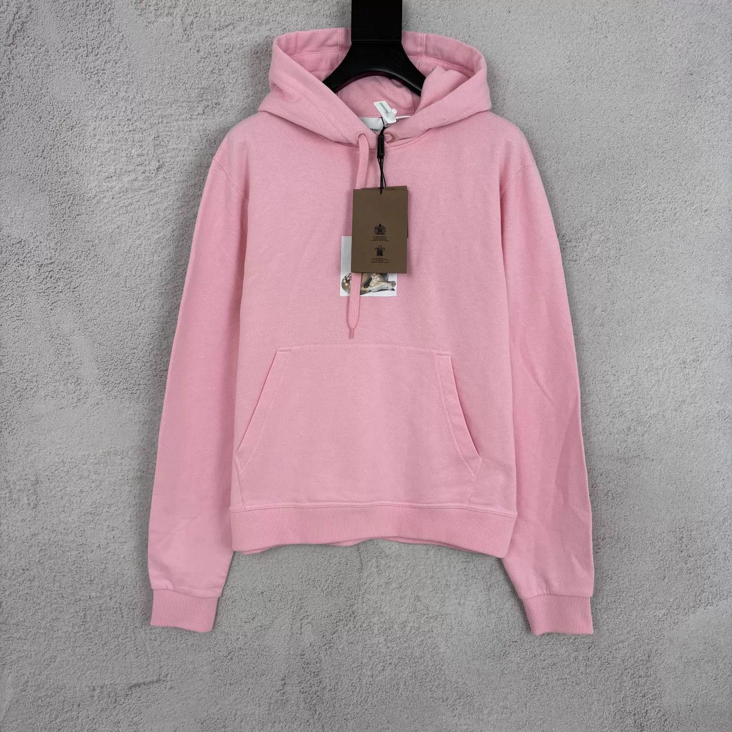 Burberry Burberry Pink Deer Hoodie S with Tags Size S / US 4 / IT 40 - 1 Thumbnail