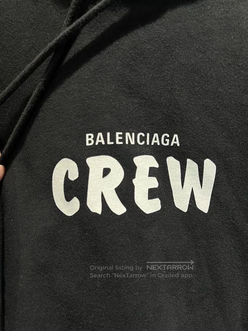 Balenciaga Balenciaga Crew Hoodie M. Size US M / EU 48-50 / 2 - 2 Thumbnail