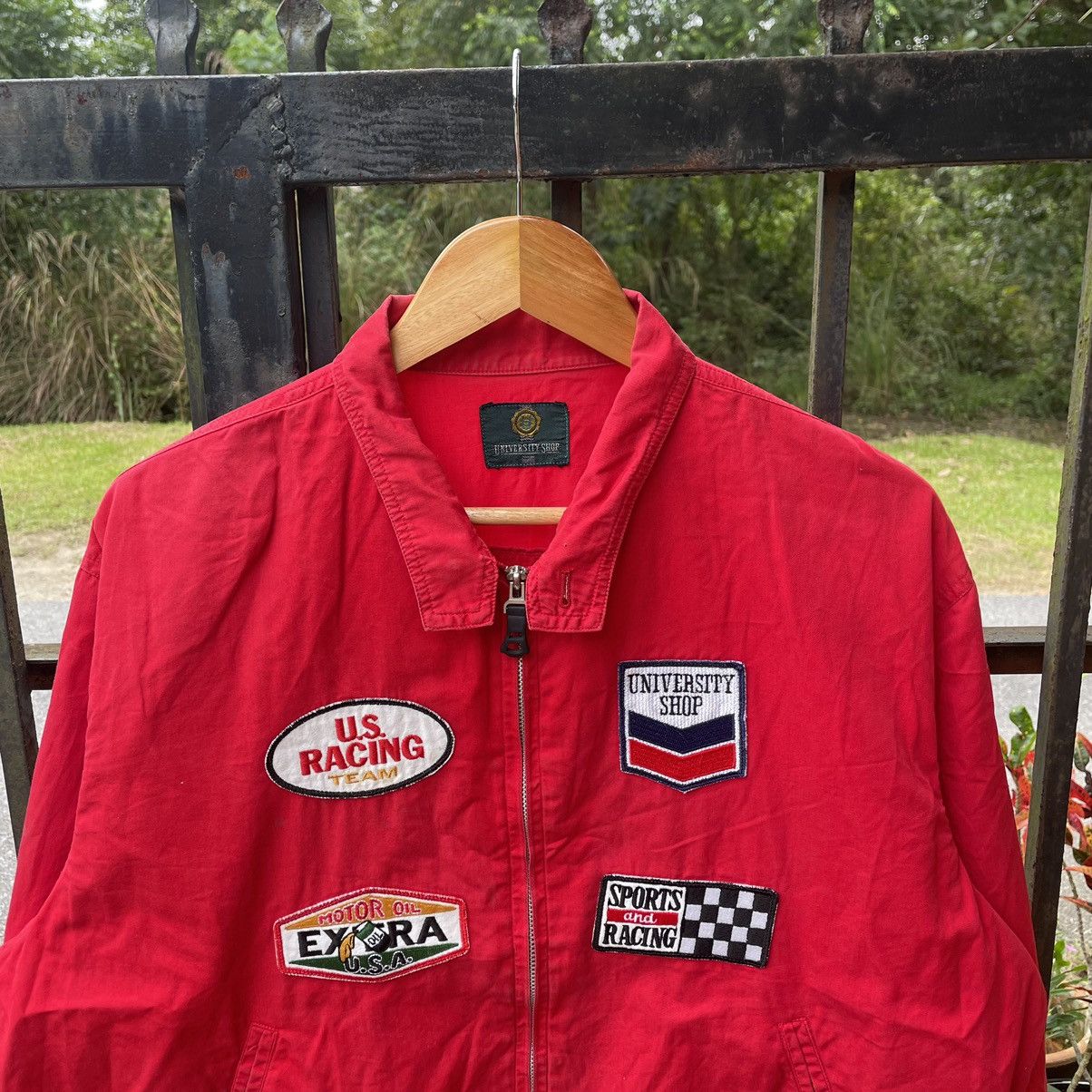 Japanese Brand × Sports Specialties 🔥🇯🇵University Shop Patchworks Racing Speed Full Zipper Jacket Size US M / EU 48-50 / 2 - 4 Thumbnail