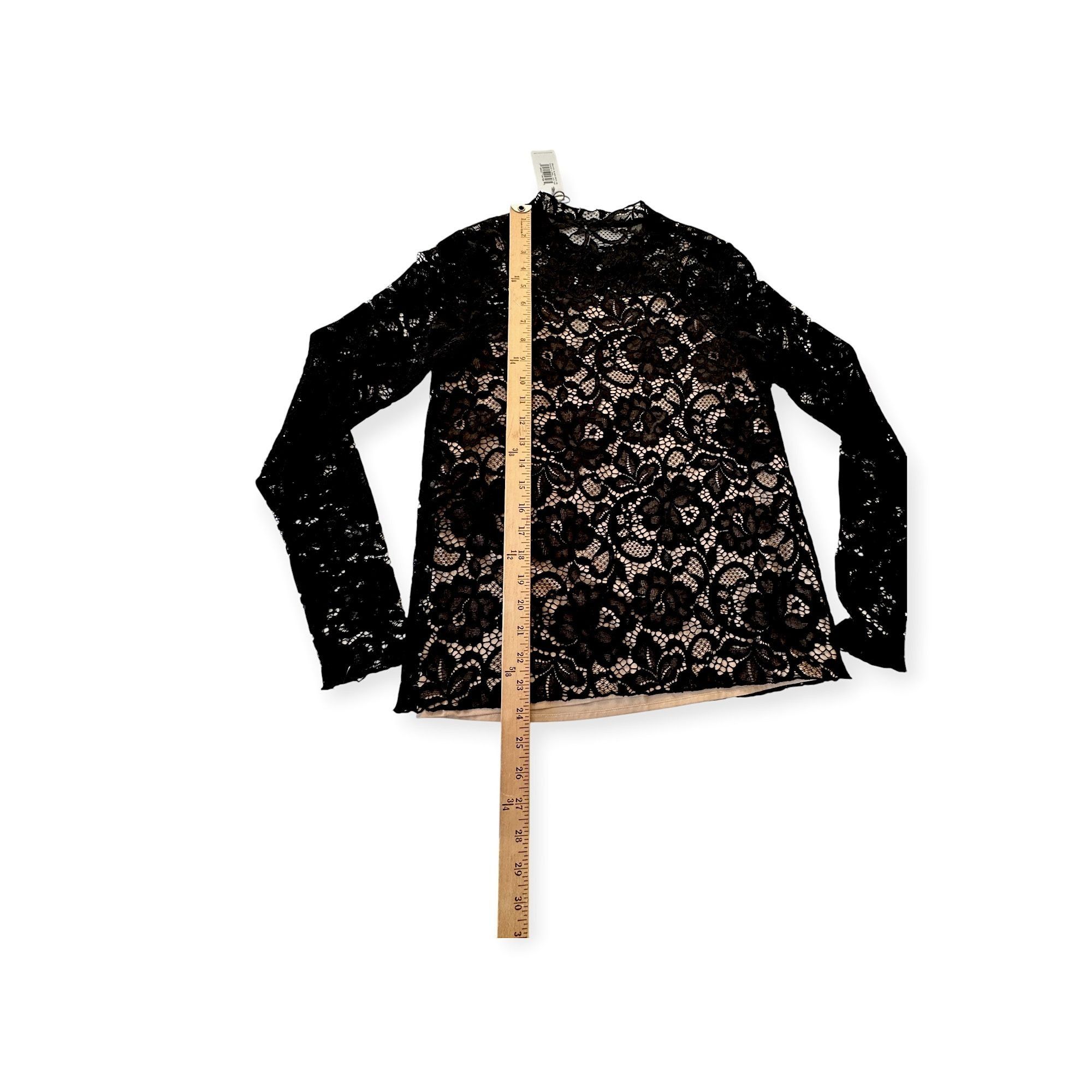 Brochu Walker Brochu Walker Donne Crewneck Floral Lace Top Black Size XS Size XS / US 0-2 / IT 36-38 - 13 Thumbnail