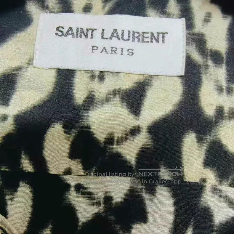 Saint Laurent Paris Saint Laurent Paris size 41 Floral Shirt Size US M / EU 48-50 / 2 - 3 Thumbnail
