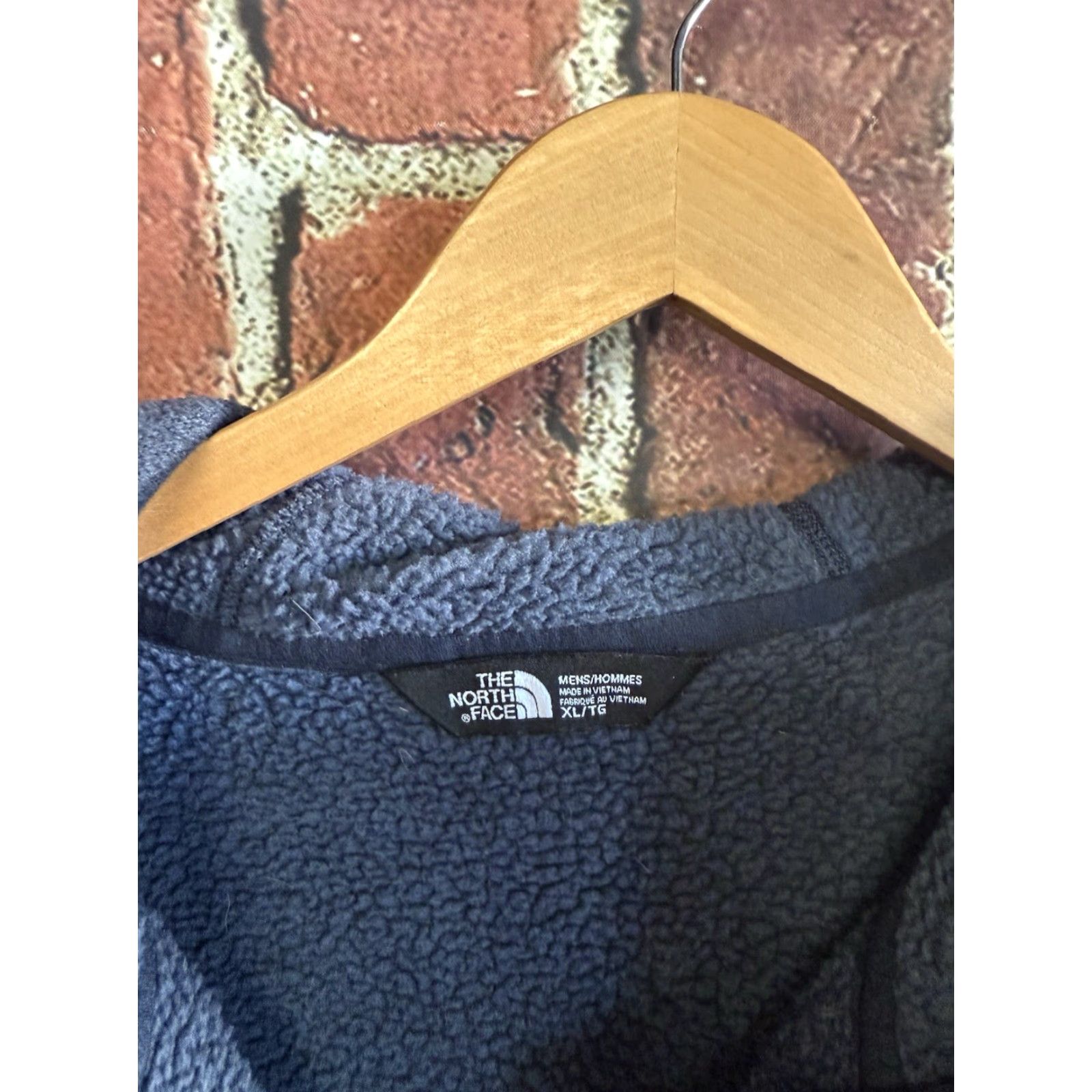 The North Face The North Face Mens Blue Fleece Full Zip Hooded Sweatshirt XL Size Regular Zip Mens Blue Fleece Full Zip Hooded Sweatshirt XL Size US XL / EU 56 / 4 - 3 Thumbnail