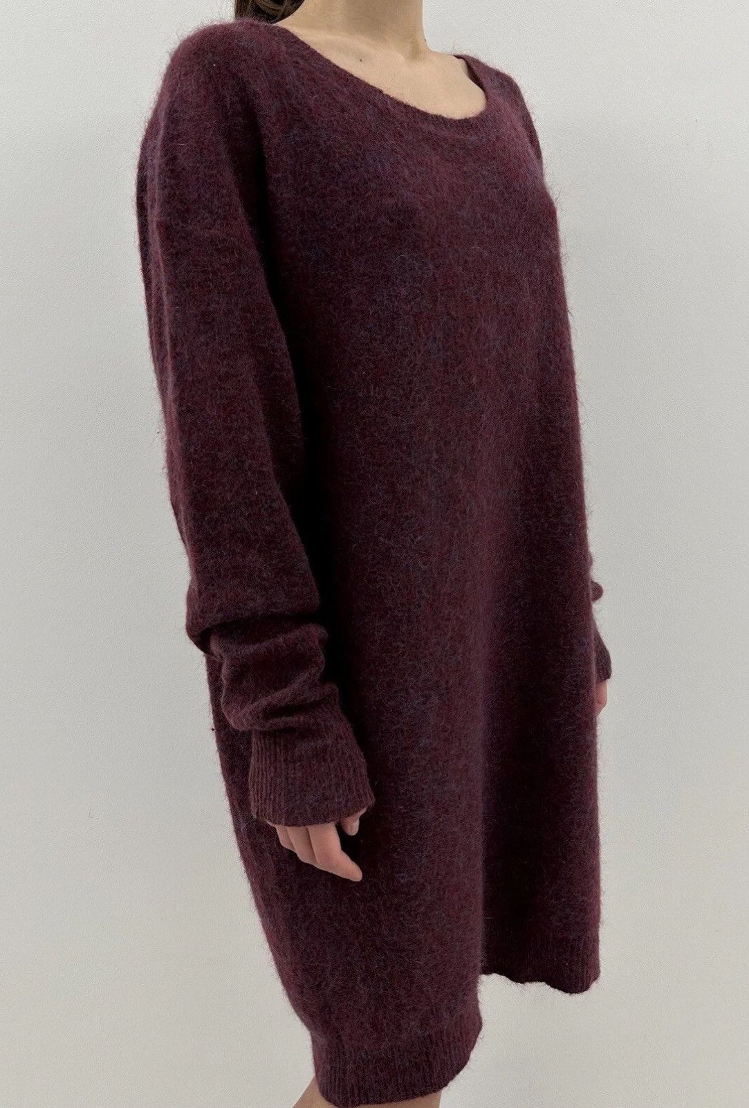 Acne Studios ACNE Wham Mohair Knit Wool Blend Sweater Dress Size S Size S / US 4 / IT 40 - 5 Thumbnail